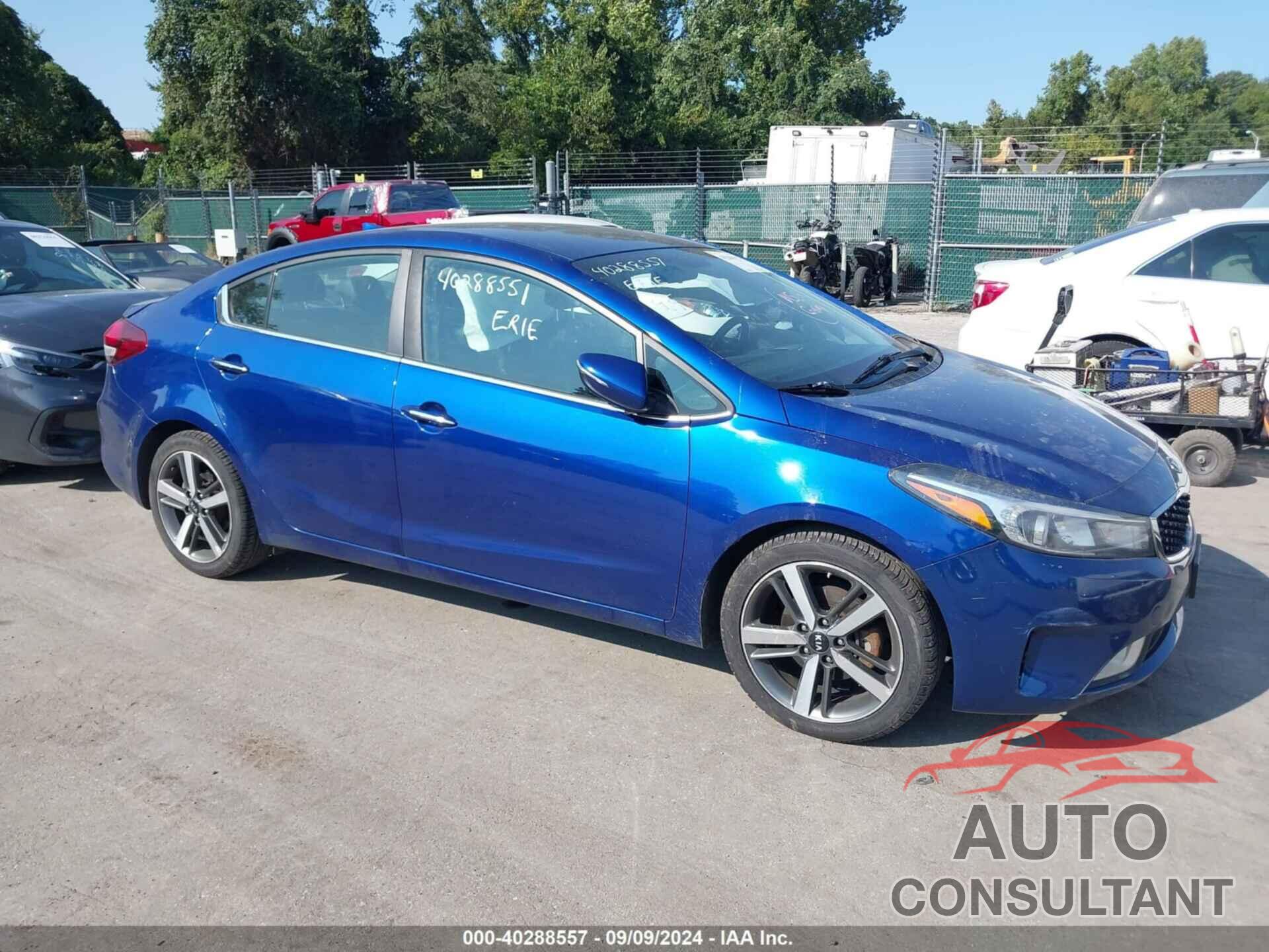 KIA FORTE 2017 - 3KPFL5A86HE036877