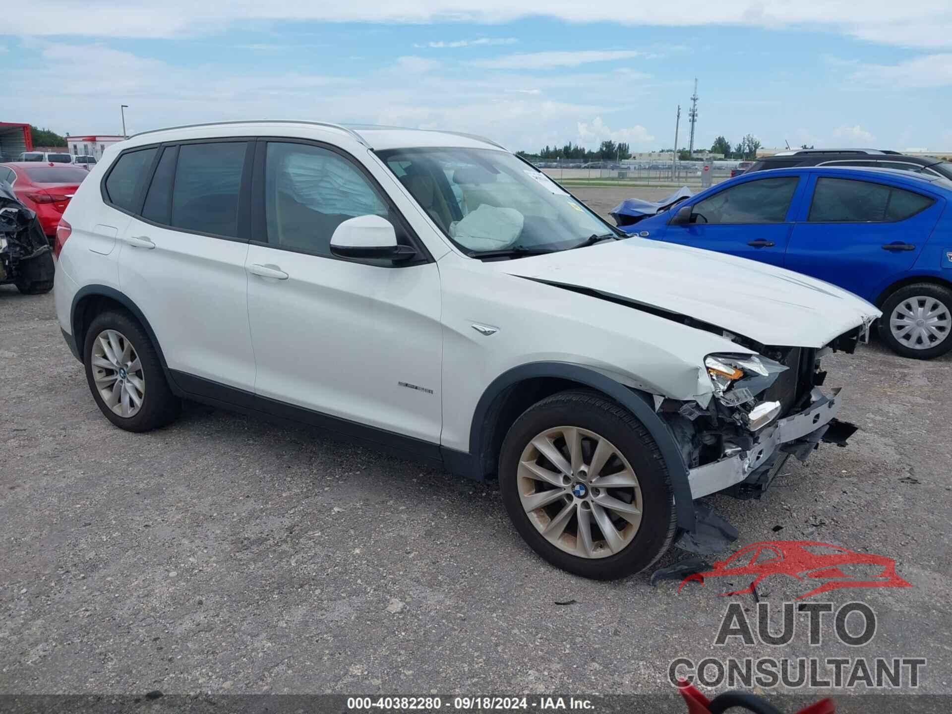 BMW X3 2017 - 5UXWZ7C34H0V90065