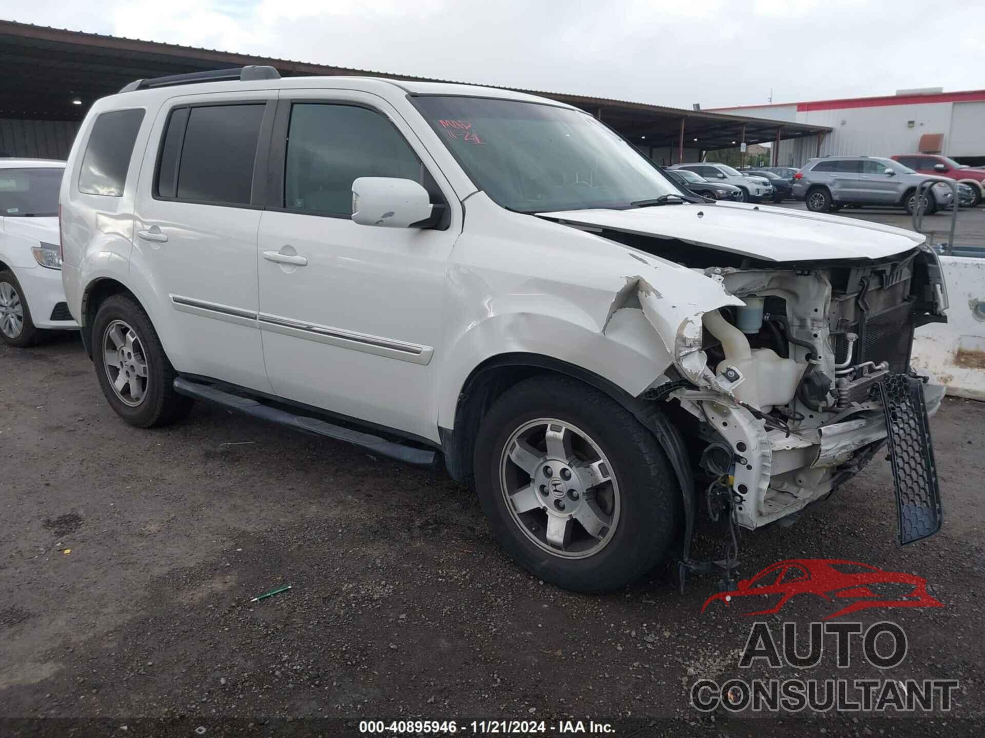 HONDA PILOT 2011 - 5FNYF4H93BB085187