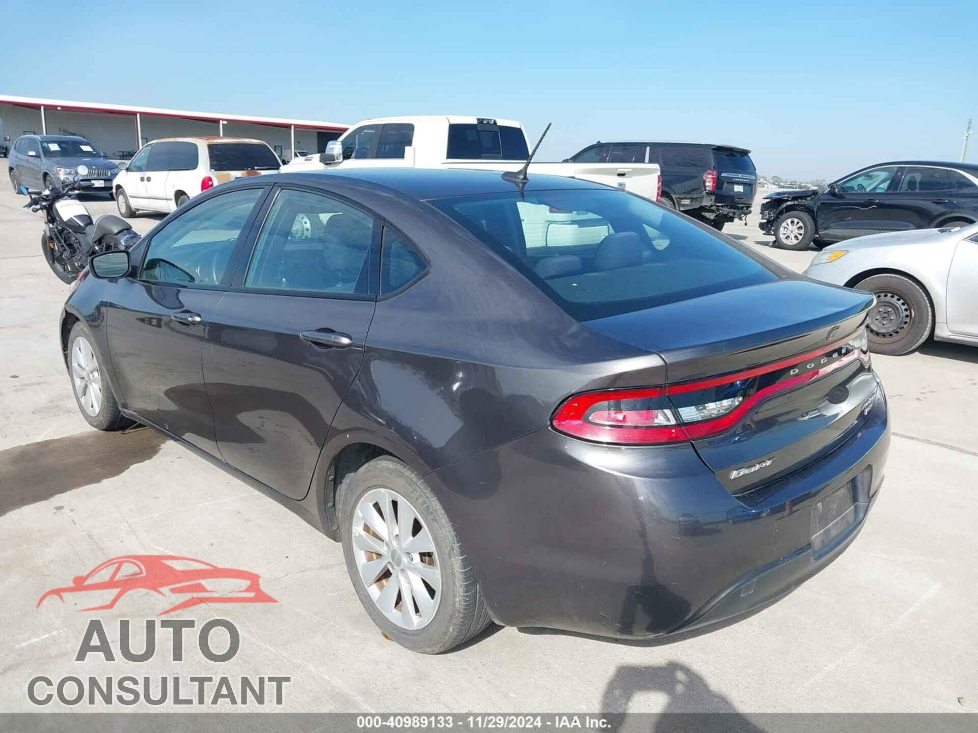 DODGE DART 2015 - 1C3CDFDH6FD123795