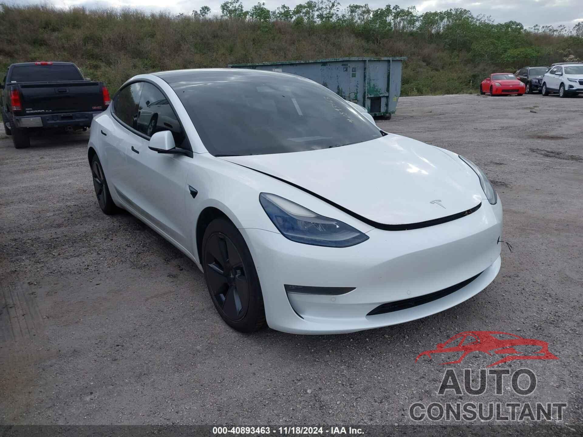 TESLA MODEL 3 2021 - 5YJ3E1EB7MF979988