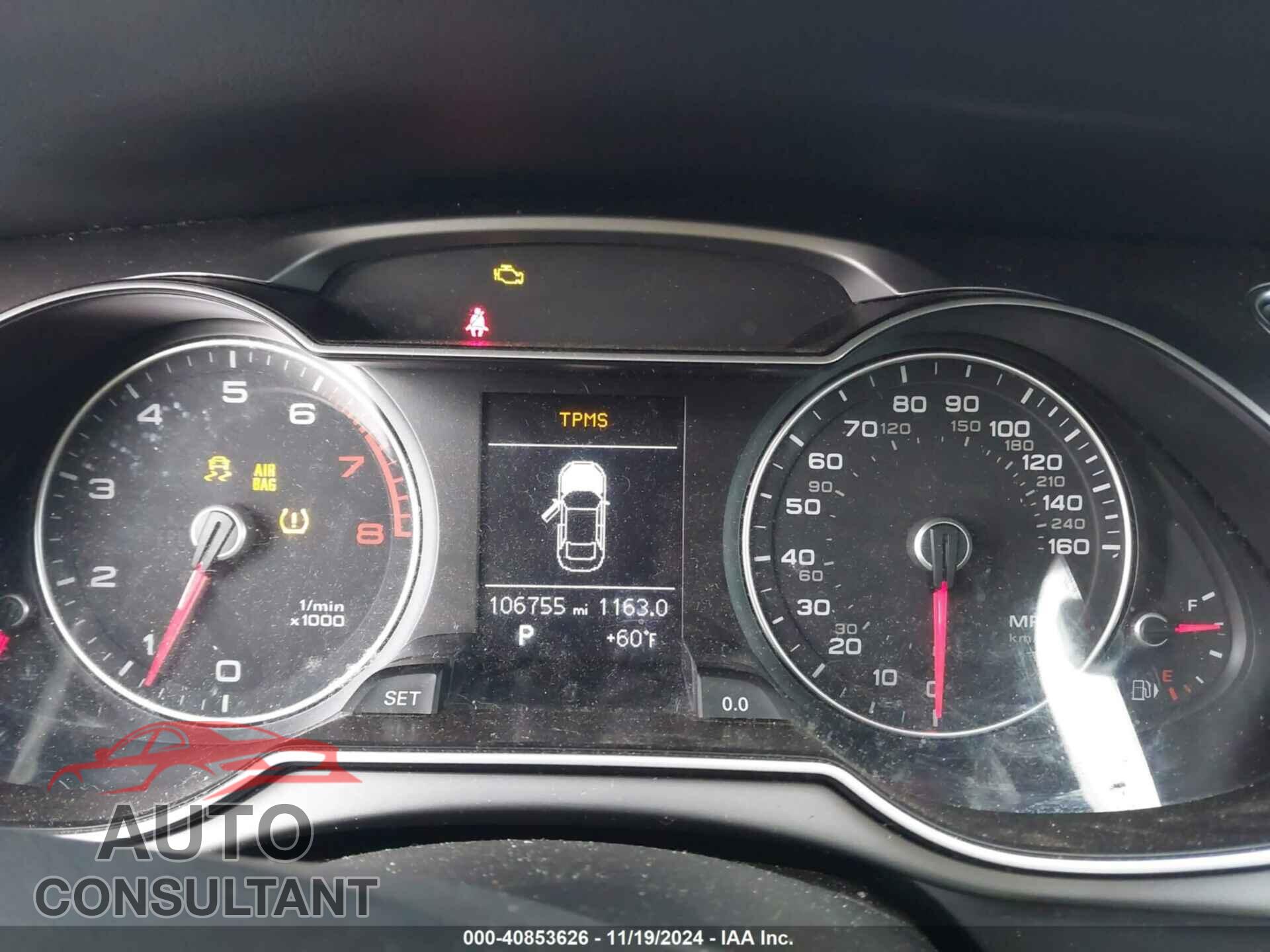 AUDI A4 2013 - WAUEFAFL2DA069331