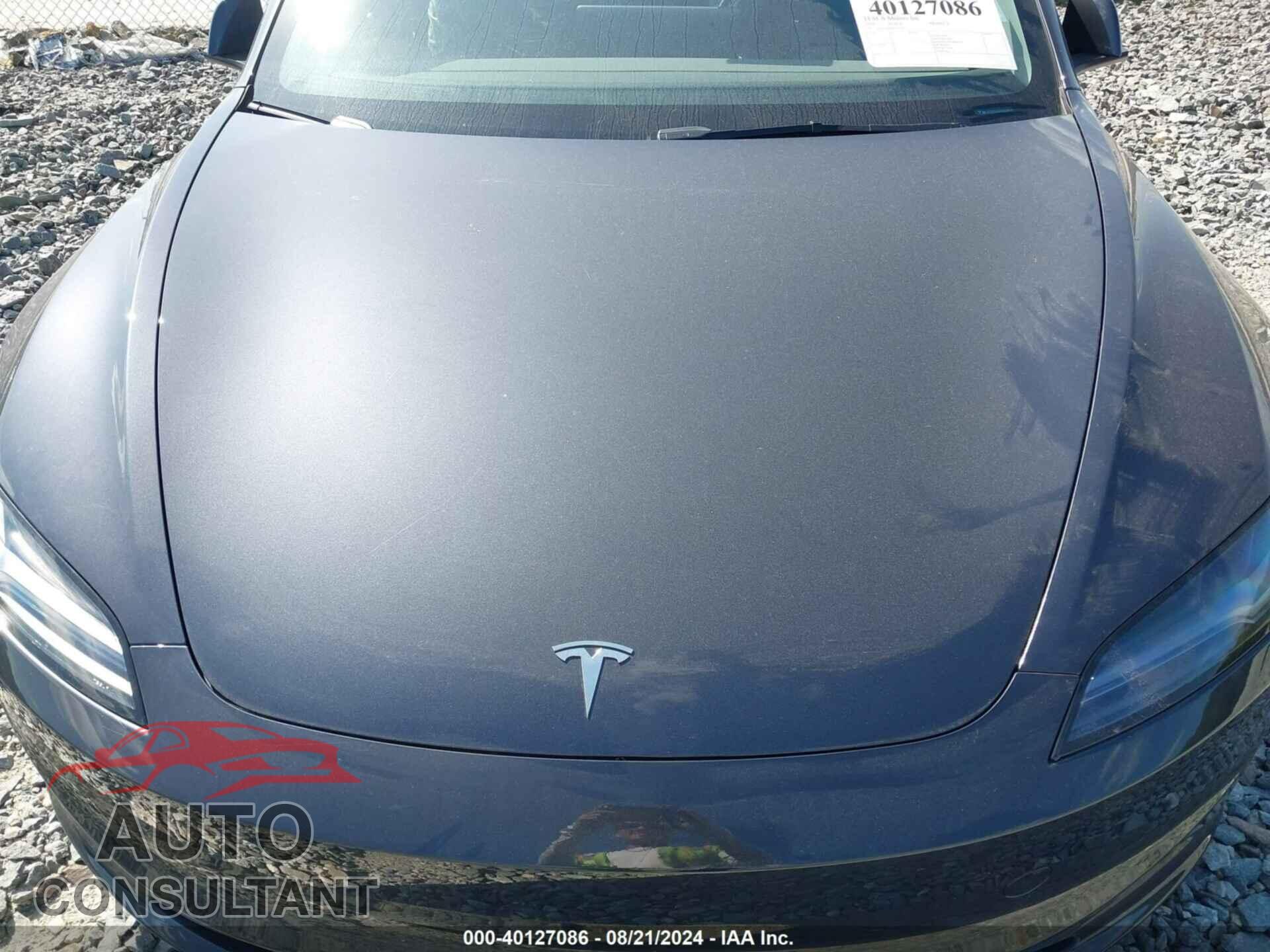 TESLA MODEL 3 2024 - 5YJ3E1EB0RF795287