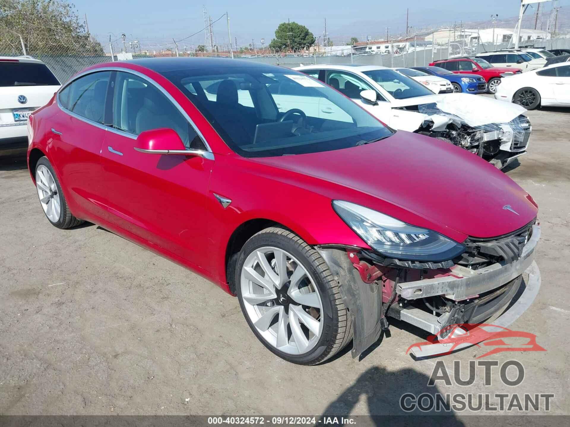 TESLA MODEL 3 2018 - 5YJ3E1EAXJF126049