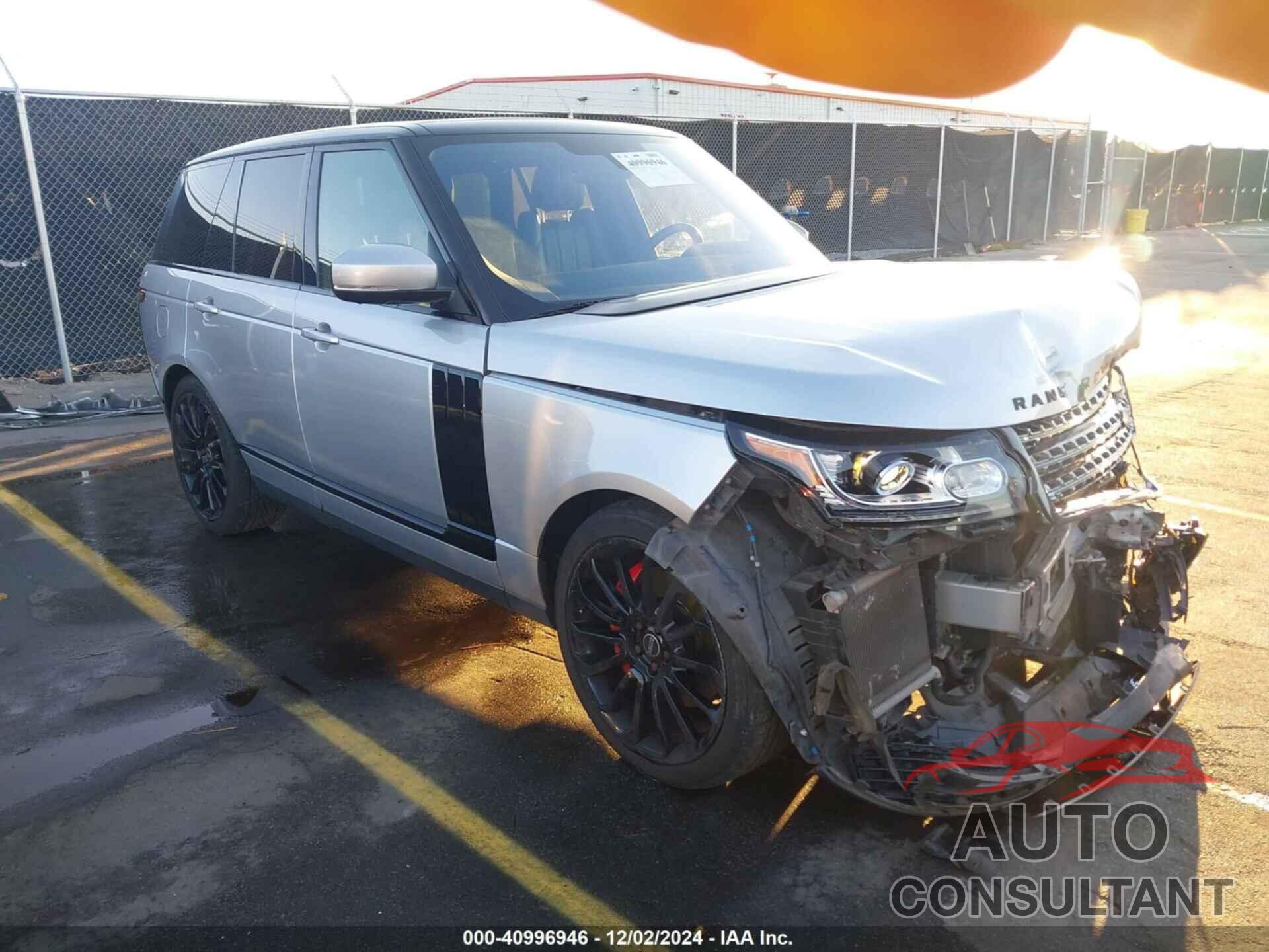 LAND ROVER RANGE ROVER 2016 - SALGS2PF2GA308735