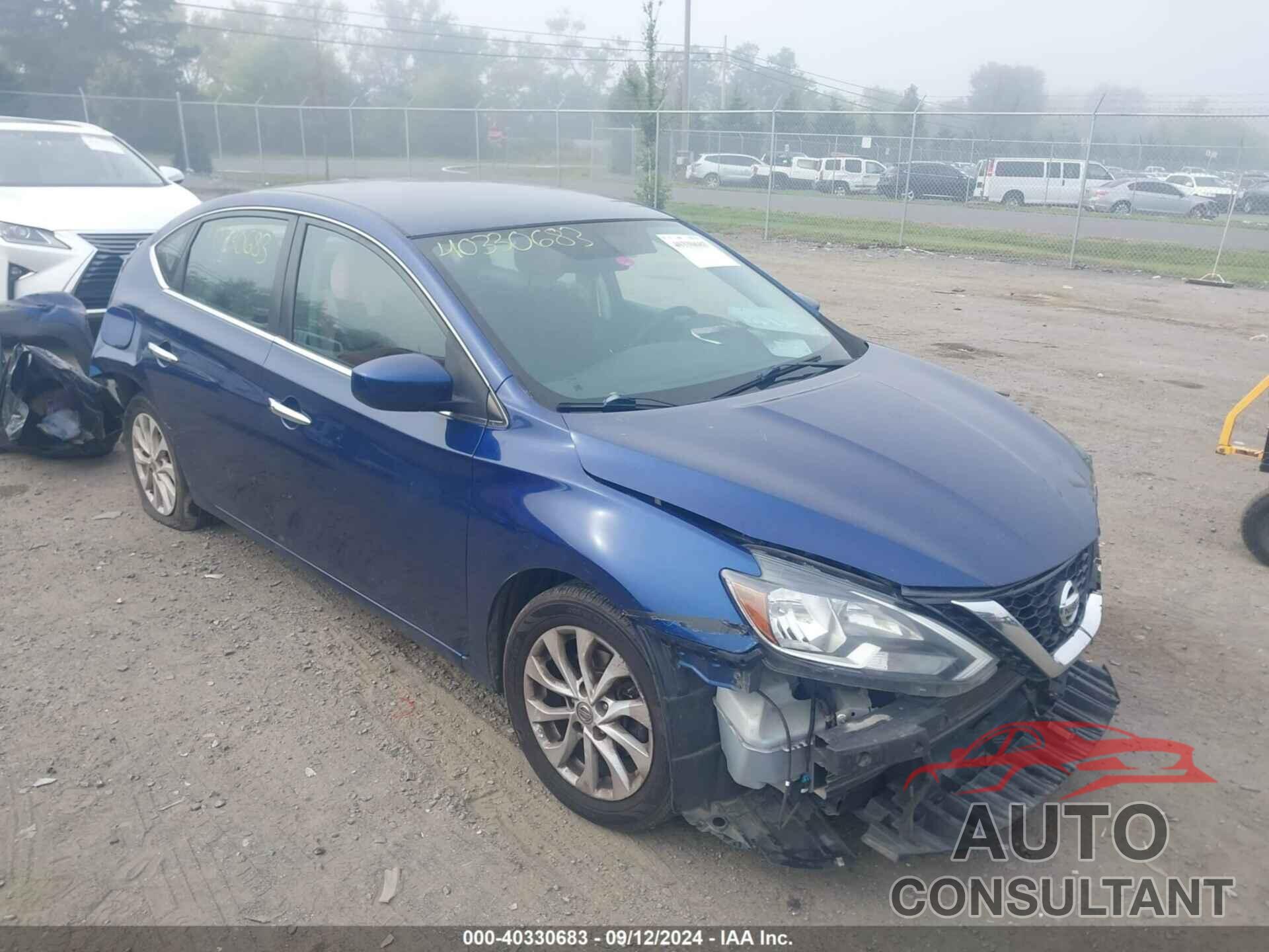 NISSAN SENTRA 2018 - 3N1AB7AP8JY268596