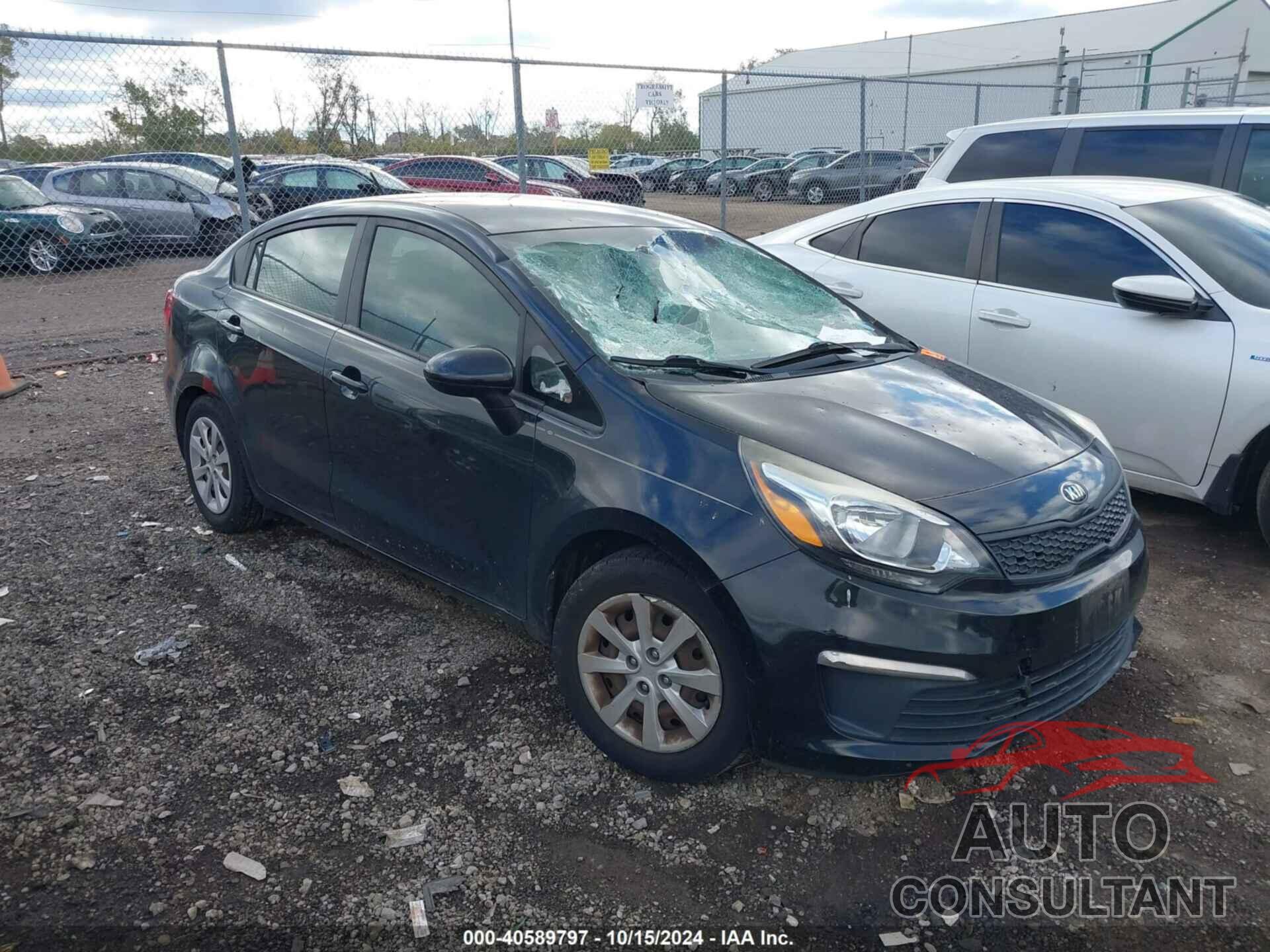 KIA RIO 2017 - KNADM4A31H6054824