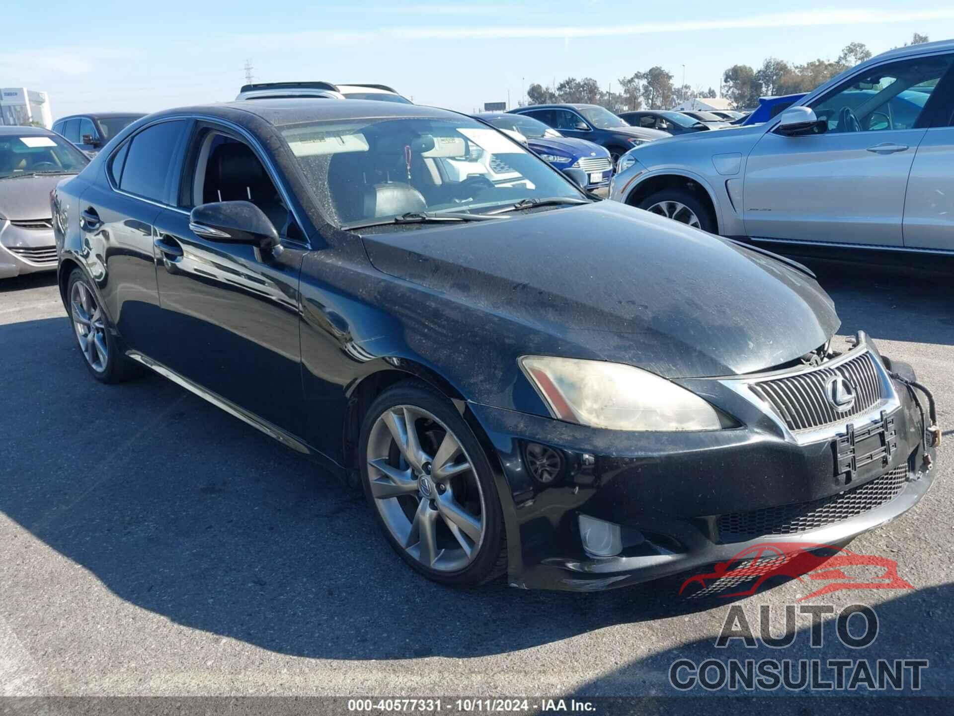 LEXUS IS 250 2010 - JTHBF5C2XA5124295