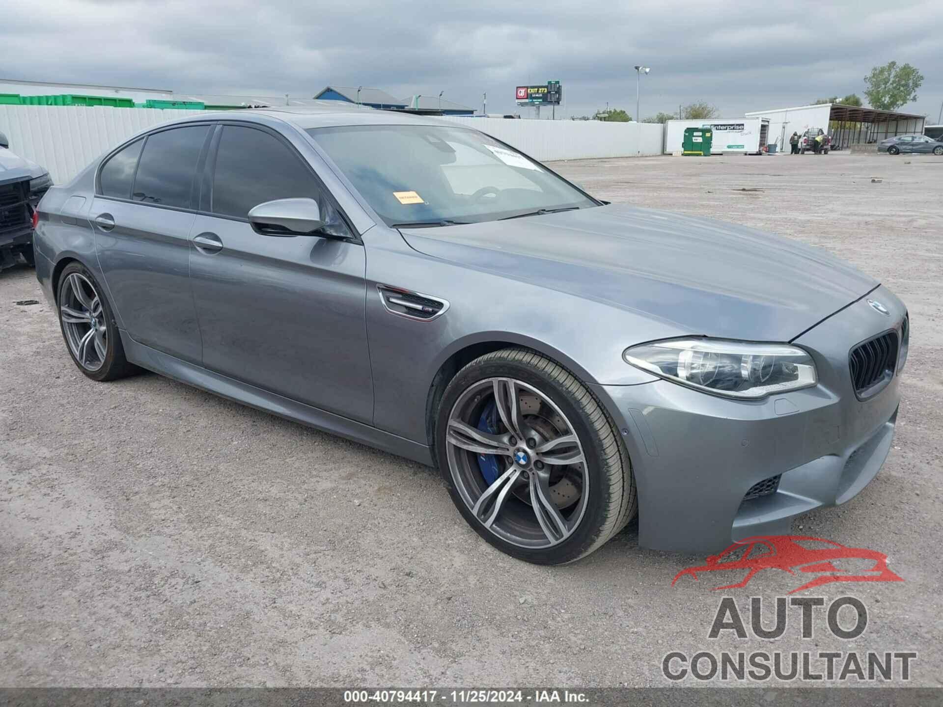 BMW M5 2014 - WBSFV9C58ED593915
