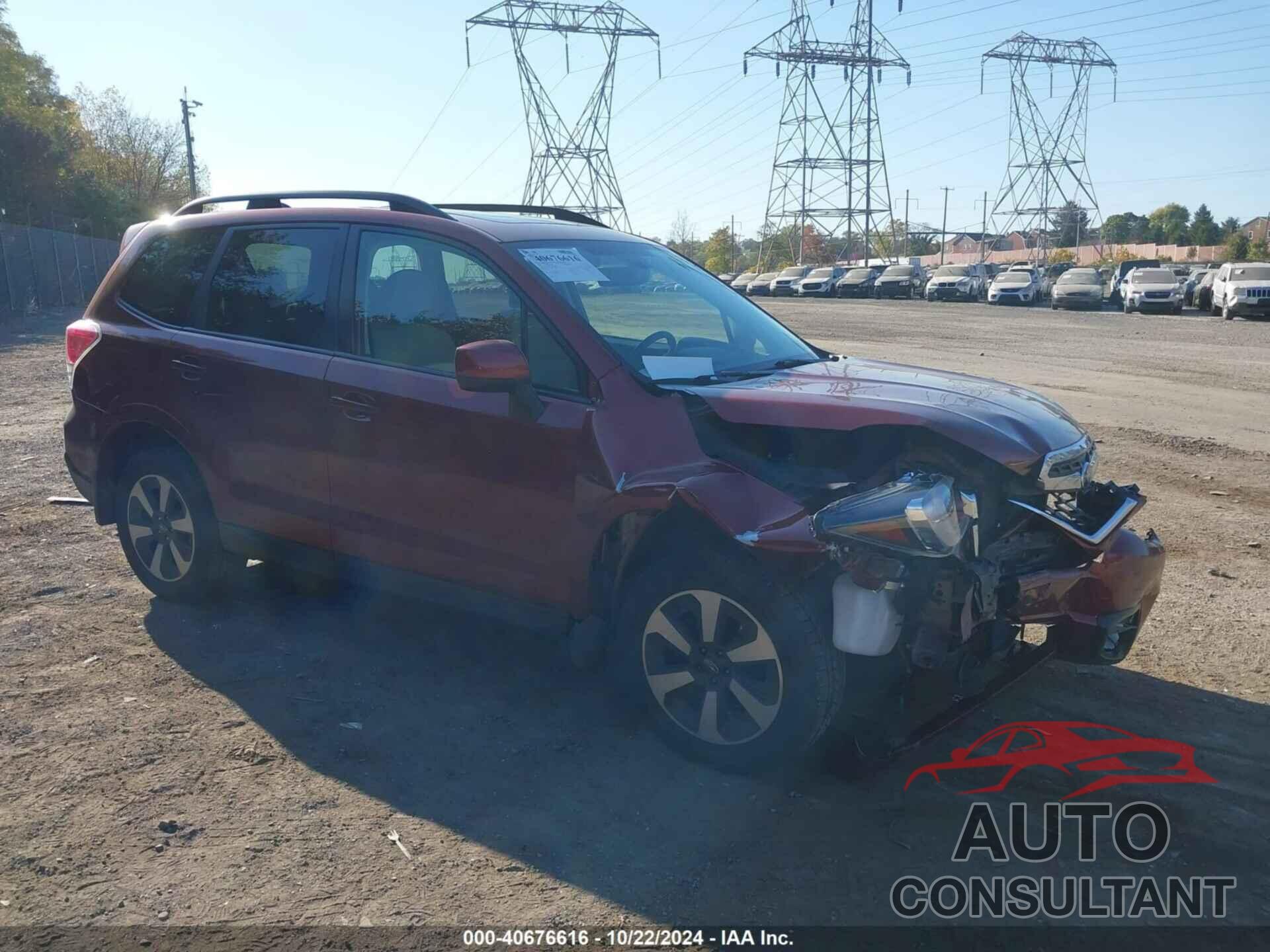 SUBARU FORESTER 2017 - JF2SJAGC8HH554168
