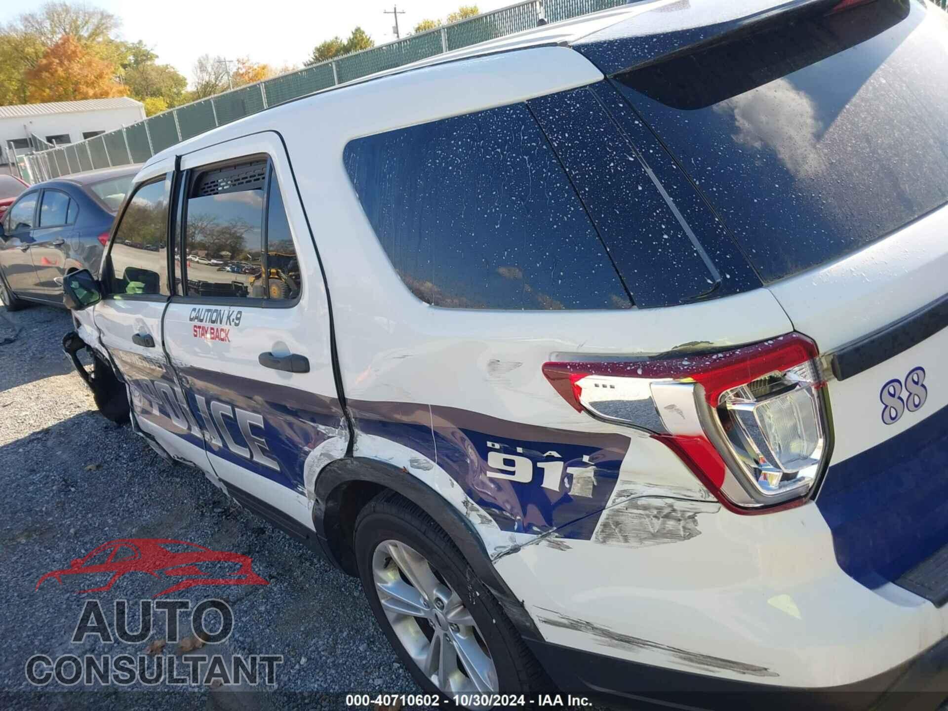 FORD POLICE INTERCEPTOR UTILITY 2018 - 1FM5K8AR8JGB59140