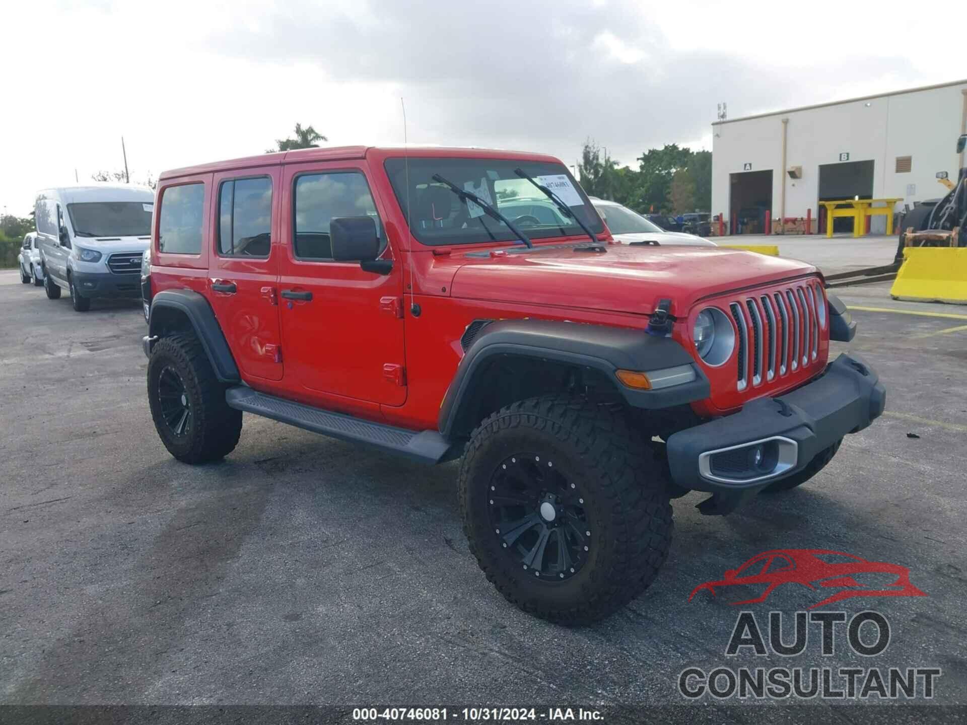 JEEP WRANGLER UNLIMITED 2018 - 1C4HJXEG1JW185222