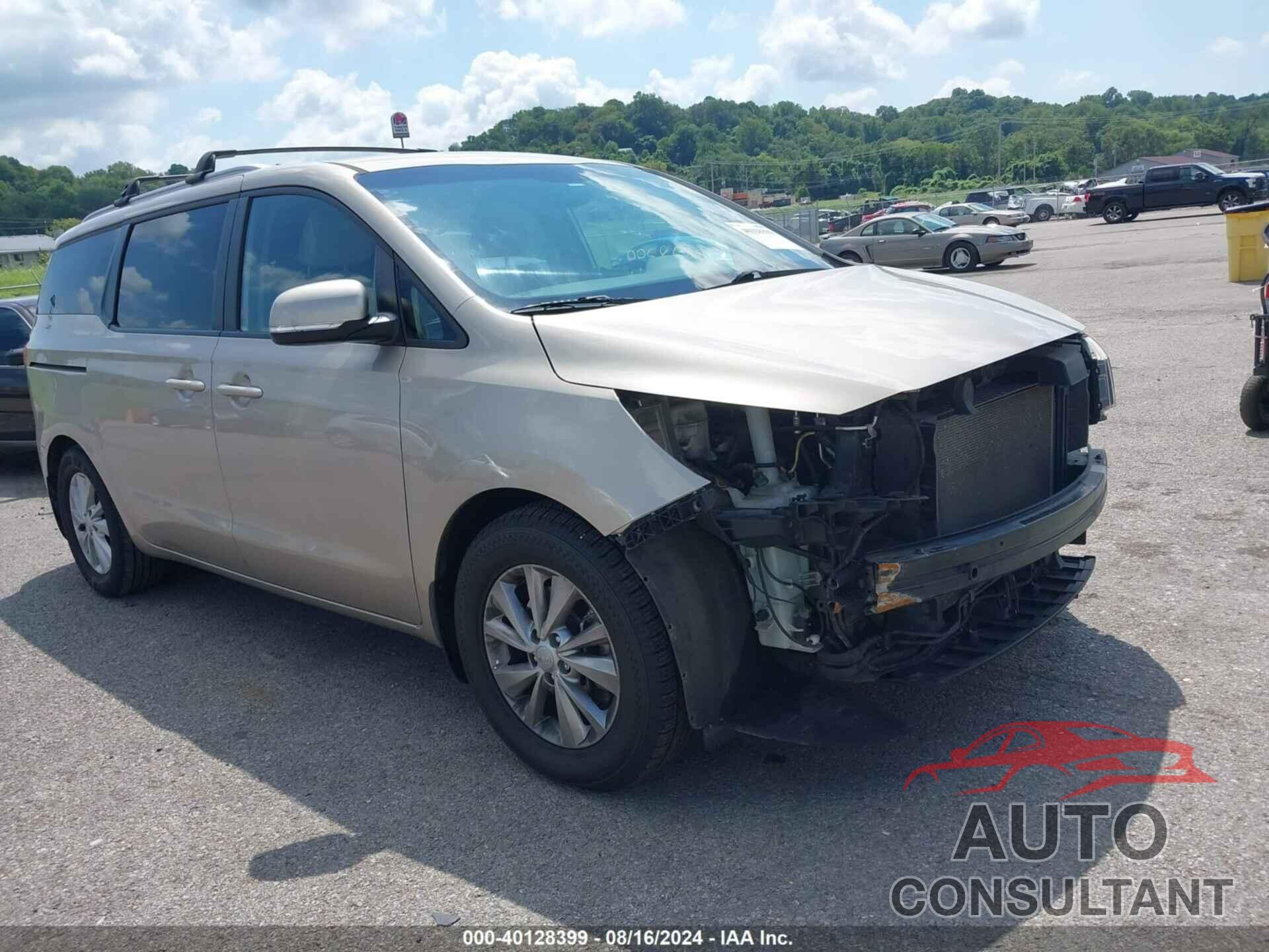 KIA SEDONA 2016 - KNDMB5C17G6180601