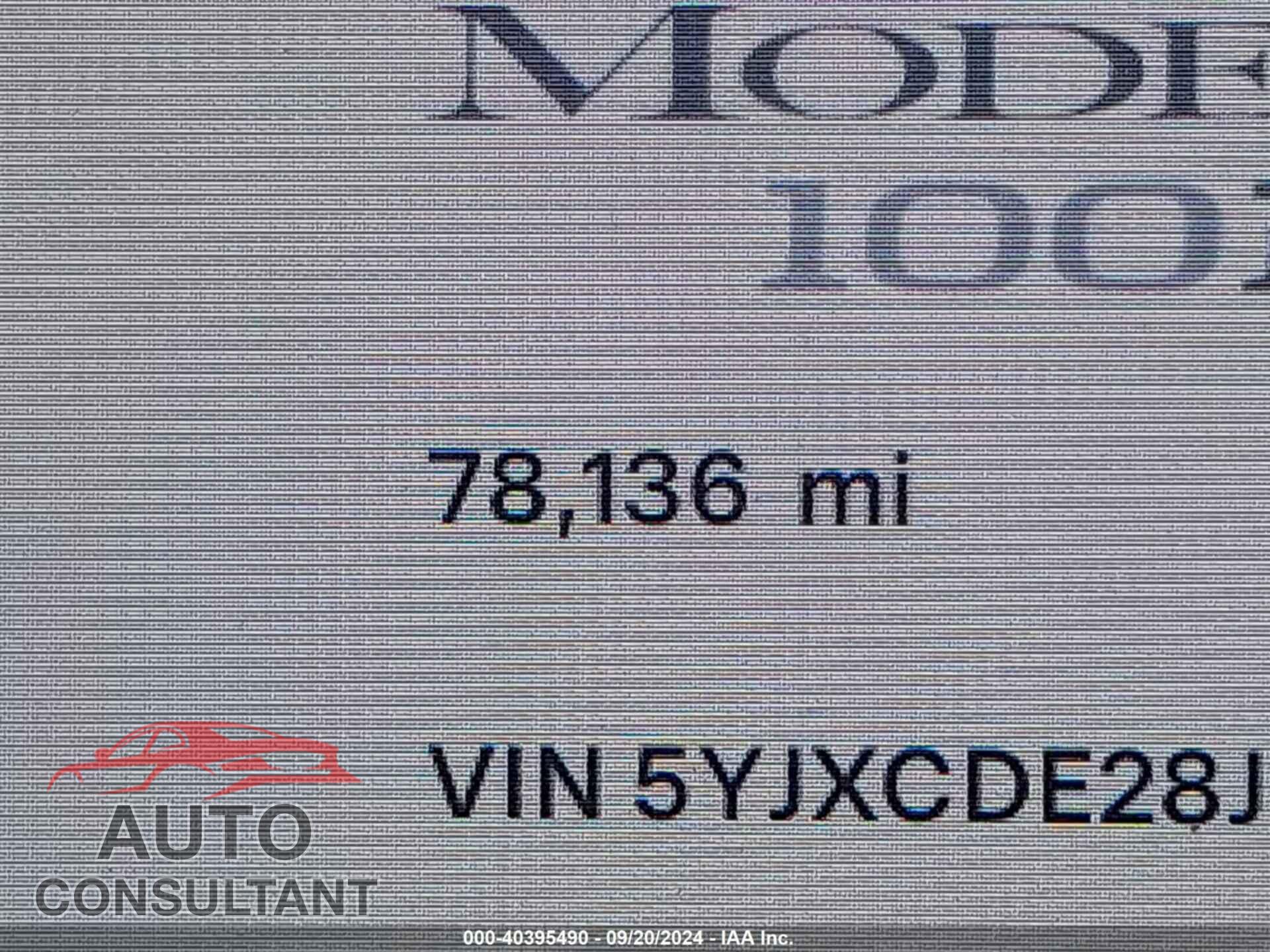 TESLA MODEL X 2018 - 5YJXCDE28JF140596