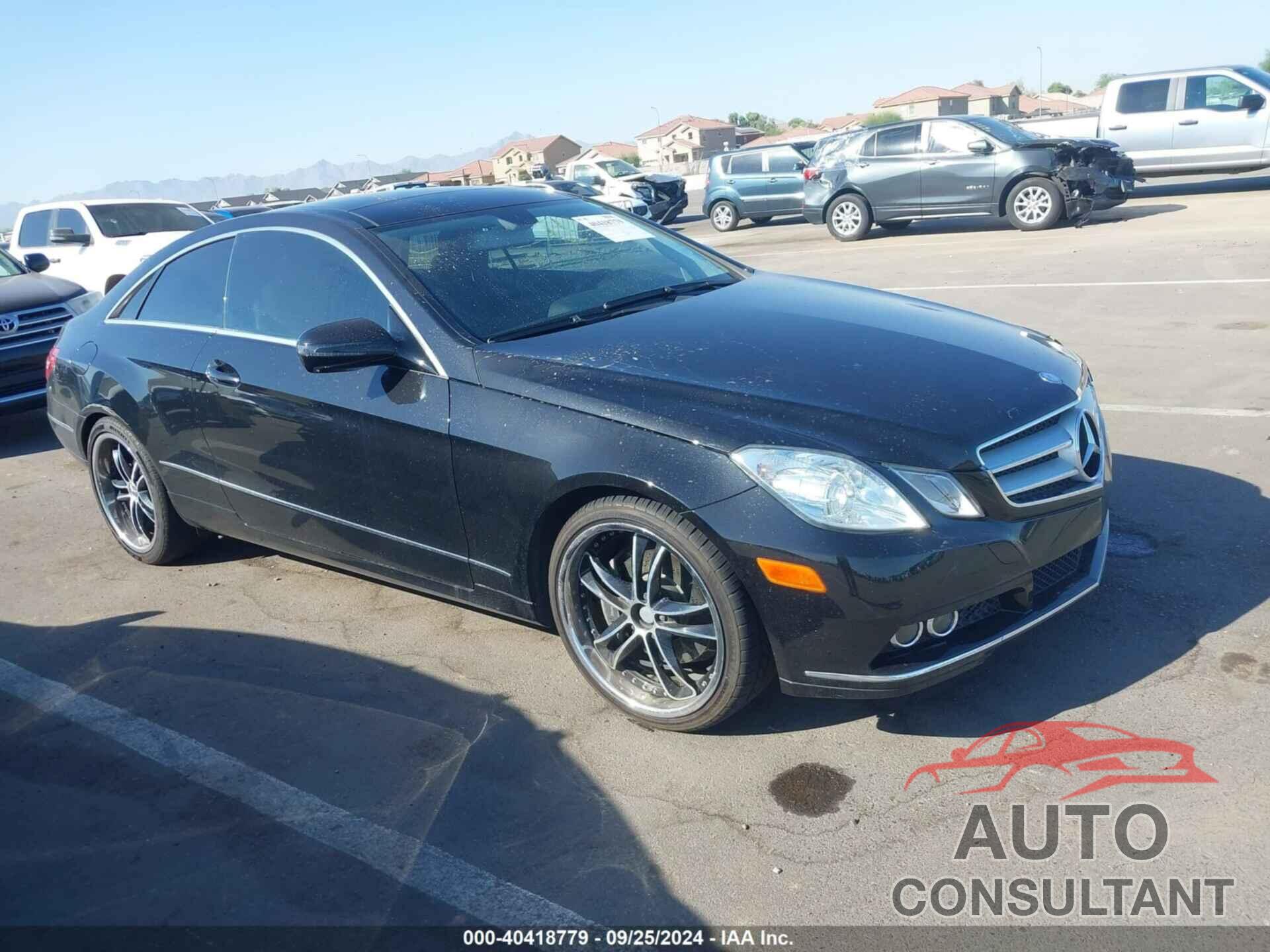 MERCEDES-BENZ E 350 2010 - WDDKJ5GB6AF017030