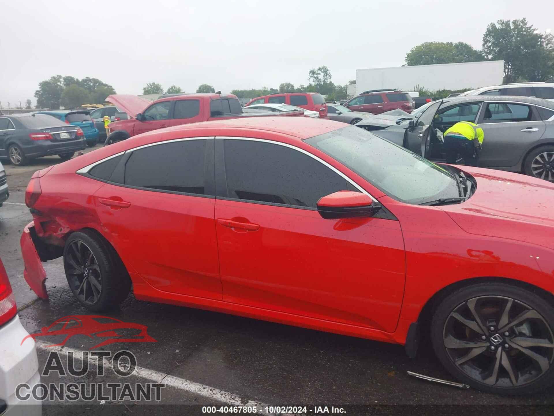 HONDA CIVIC 2019 - 2HGFC2F82KH537205
