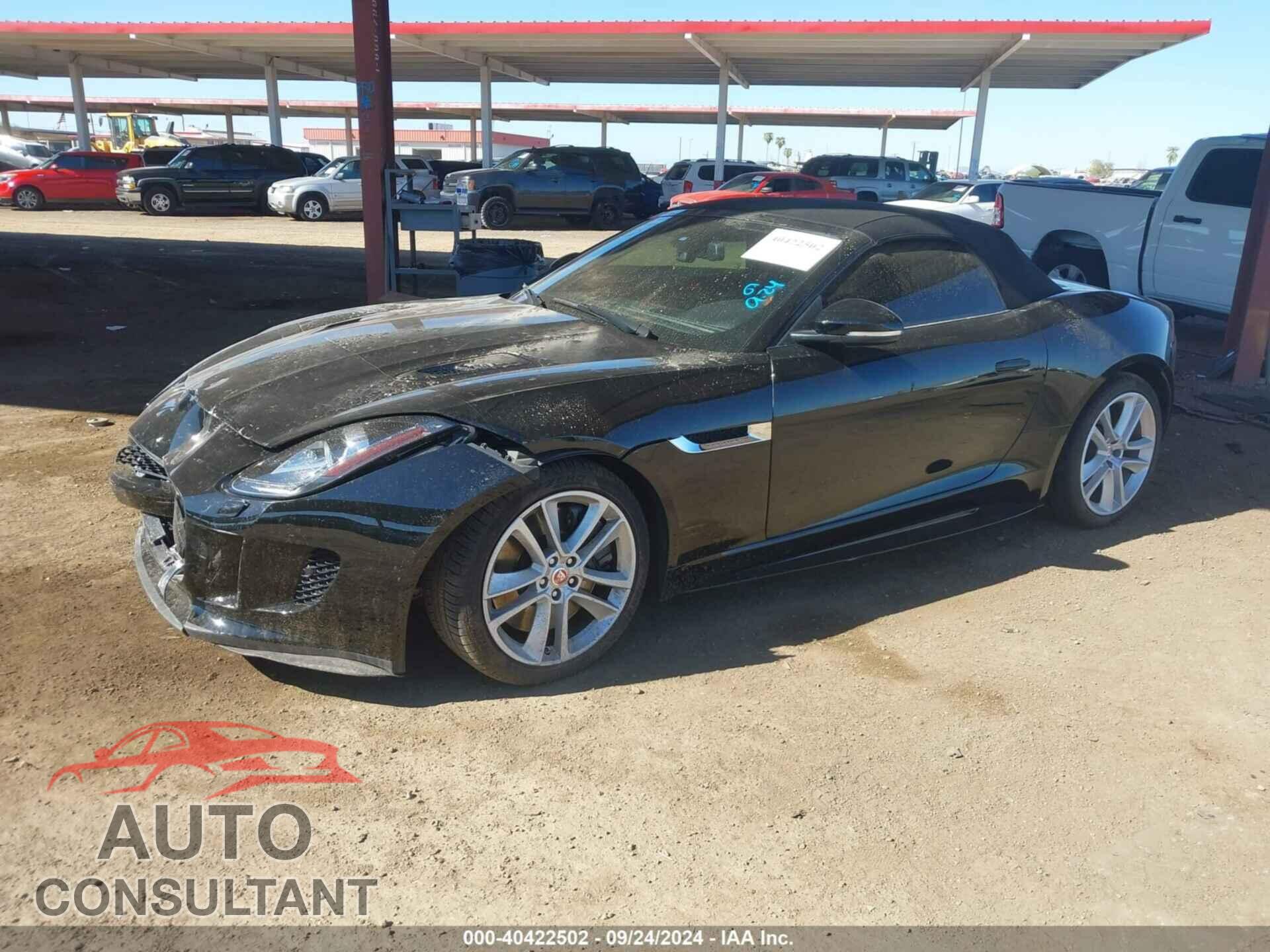 JAGUAR F-TYPE 2016 - SAJWJ6FV9G8K26001