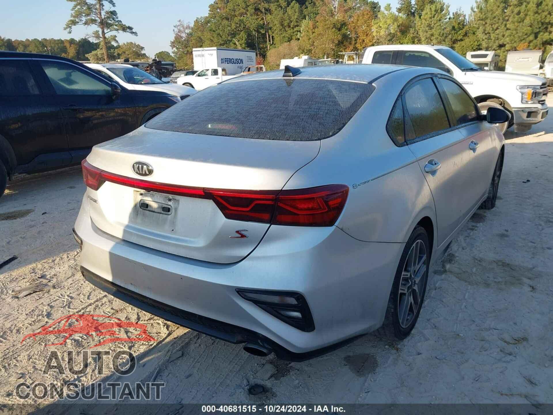 KIA FORTE 2019 - 3KPF34AD6KE036439