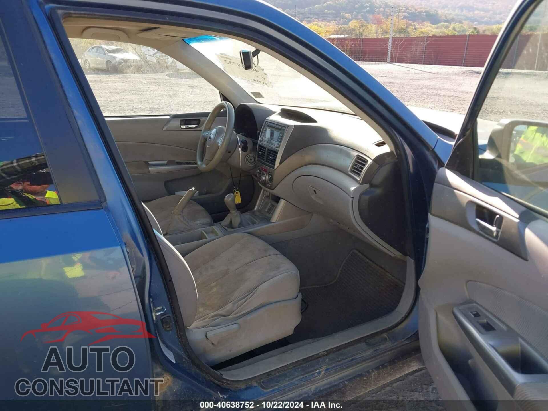 SUBARU FORESTER 2010 - JF2SH6CC6AG907355