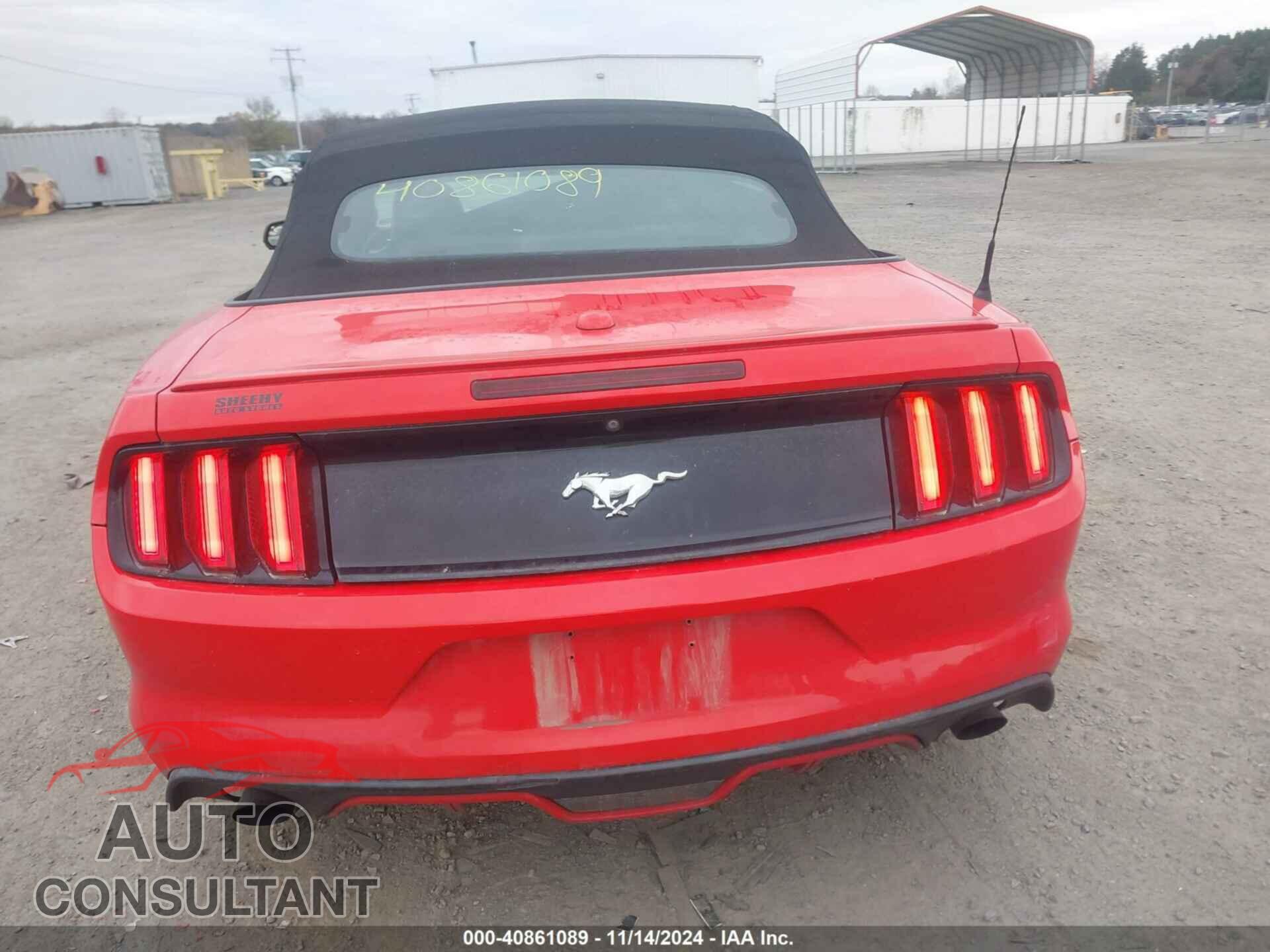 FORD MUSTANG 2016 - 1FATP8UH2G5217382