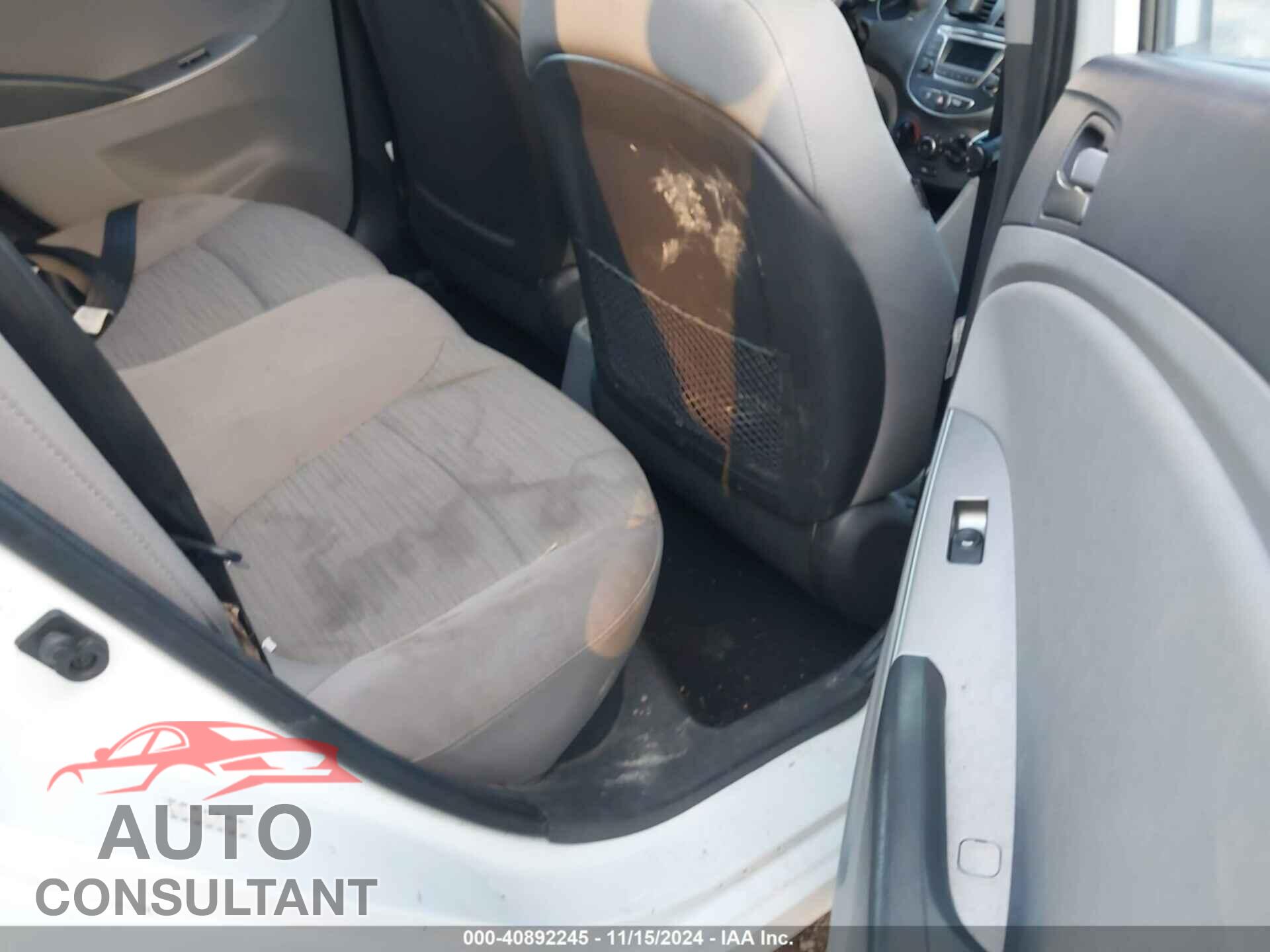 HYUNDAI ACCENT 2016 - KMHCT5AE7GU245761