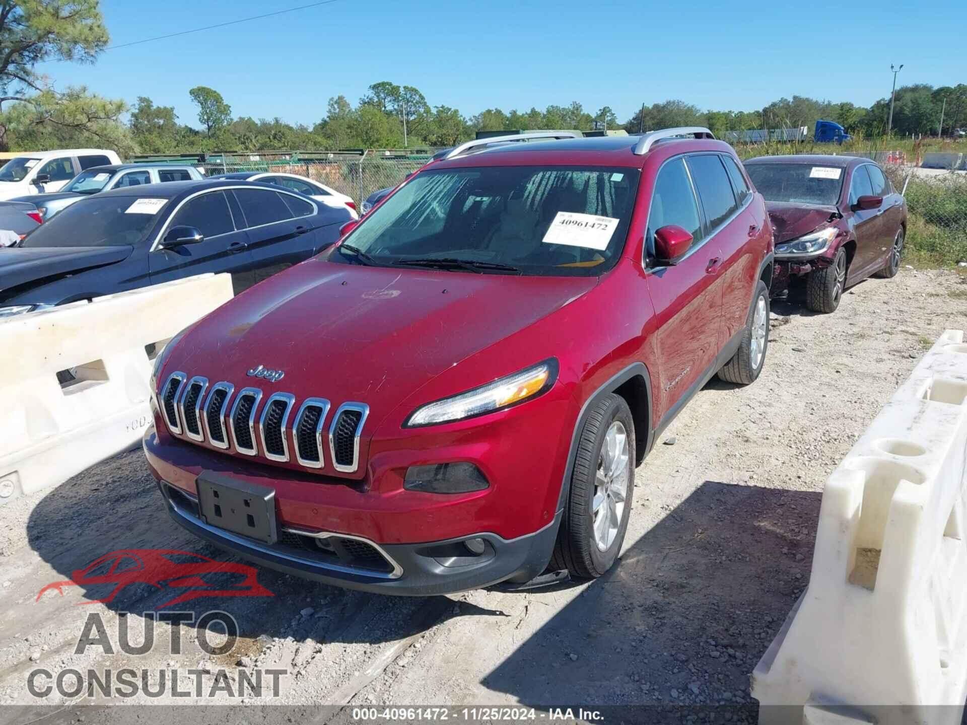 JEEP CHEROKEE 2016 - 1C4PJLDS3GW222080