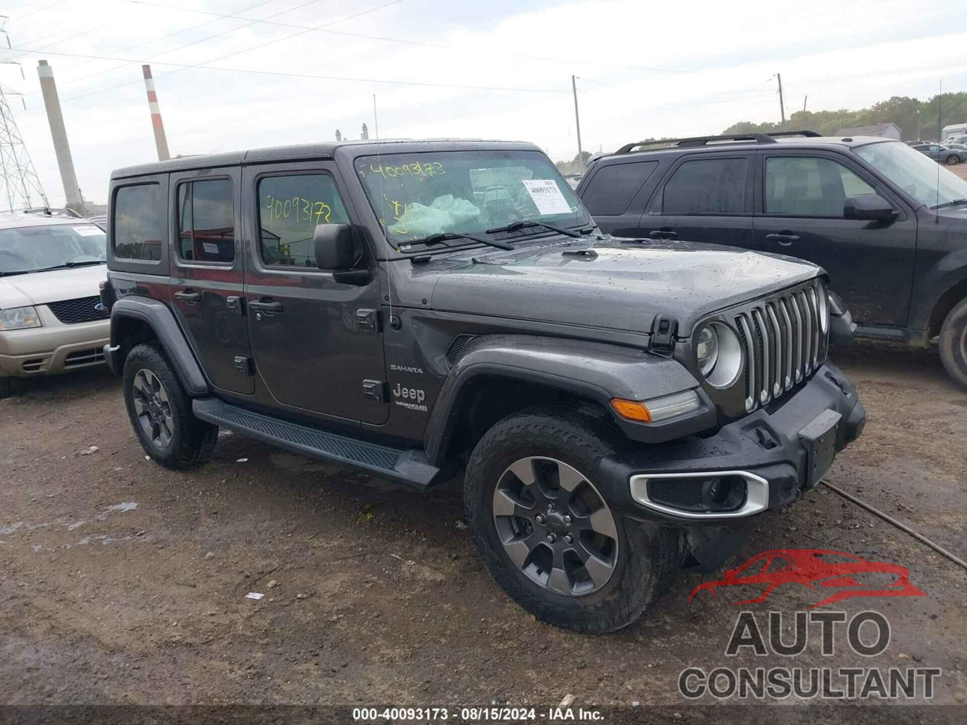 JEEP WRANGLER UNLIMITED 2018 - 1C4HJXEN5JW278789