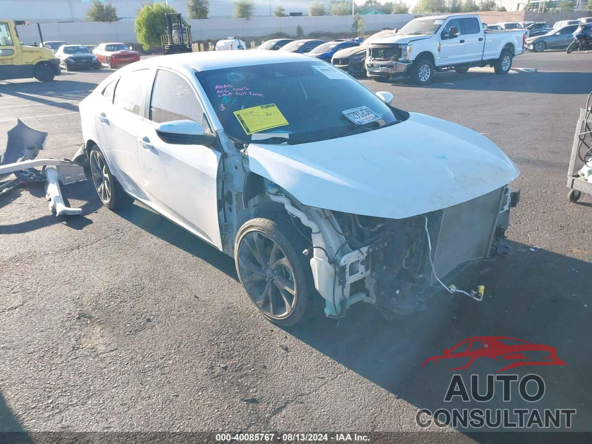 HONDA CIVIC 2019 - 2HGFC2F83KH602160