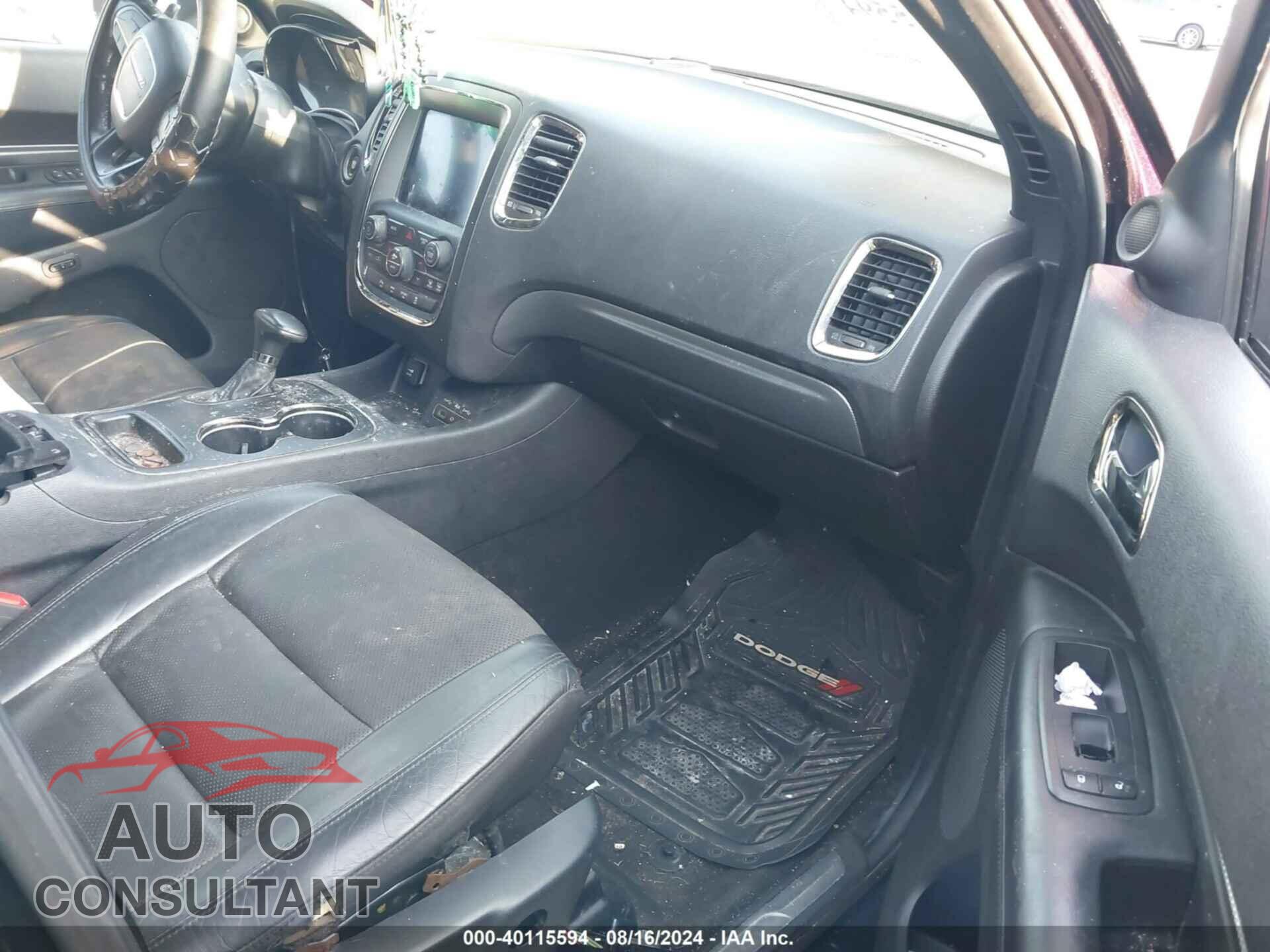 DODGE DURANGO 2019 - 1C4SDHCTXKC769611