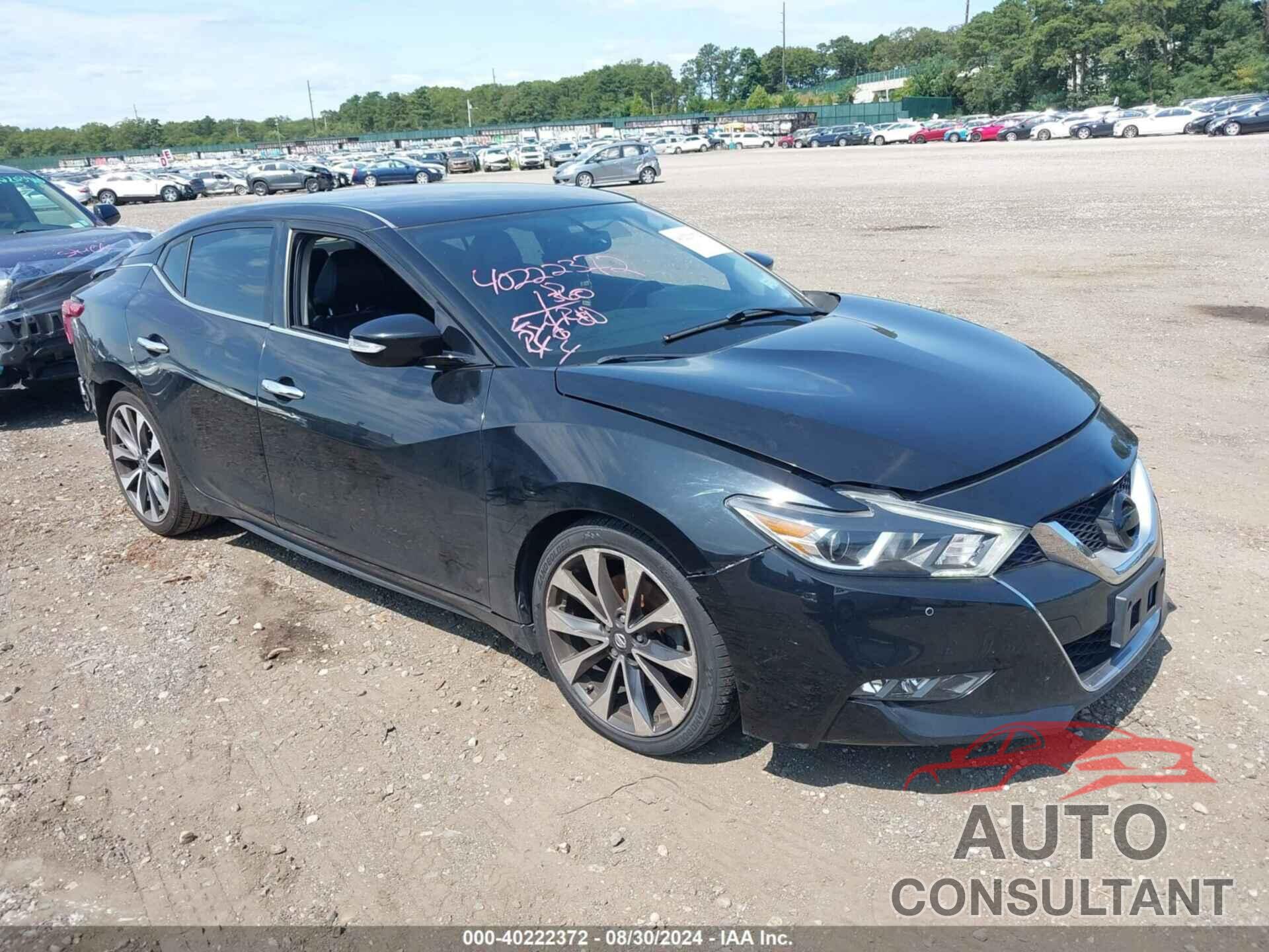 NISSAN MAXIMA 2016 - 1N4AA6AP1GC902185