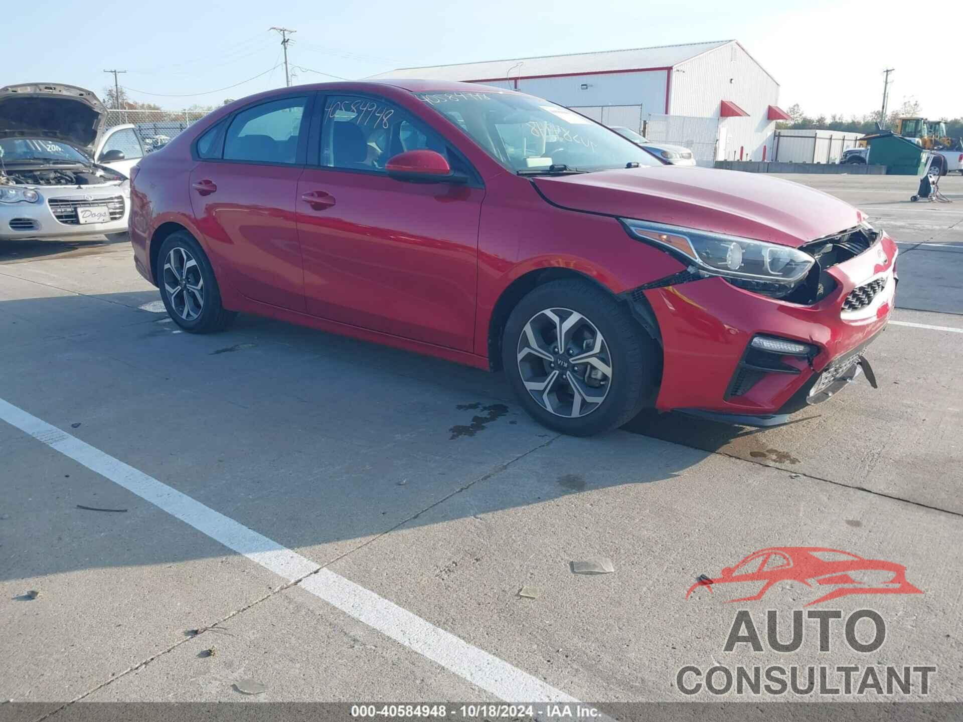 KIA FORTE 2019 - 3KPF24AD9KE013319