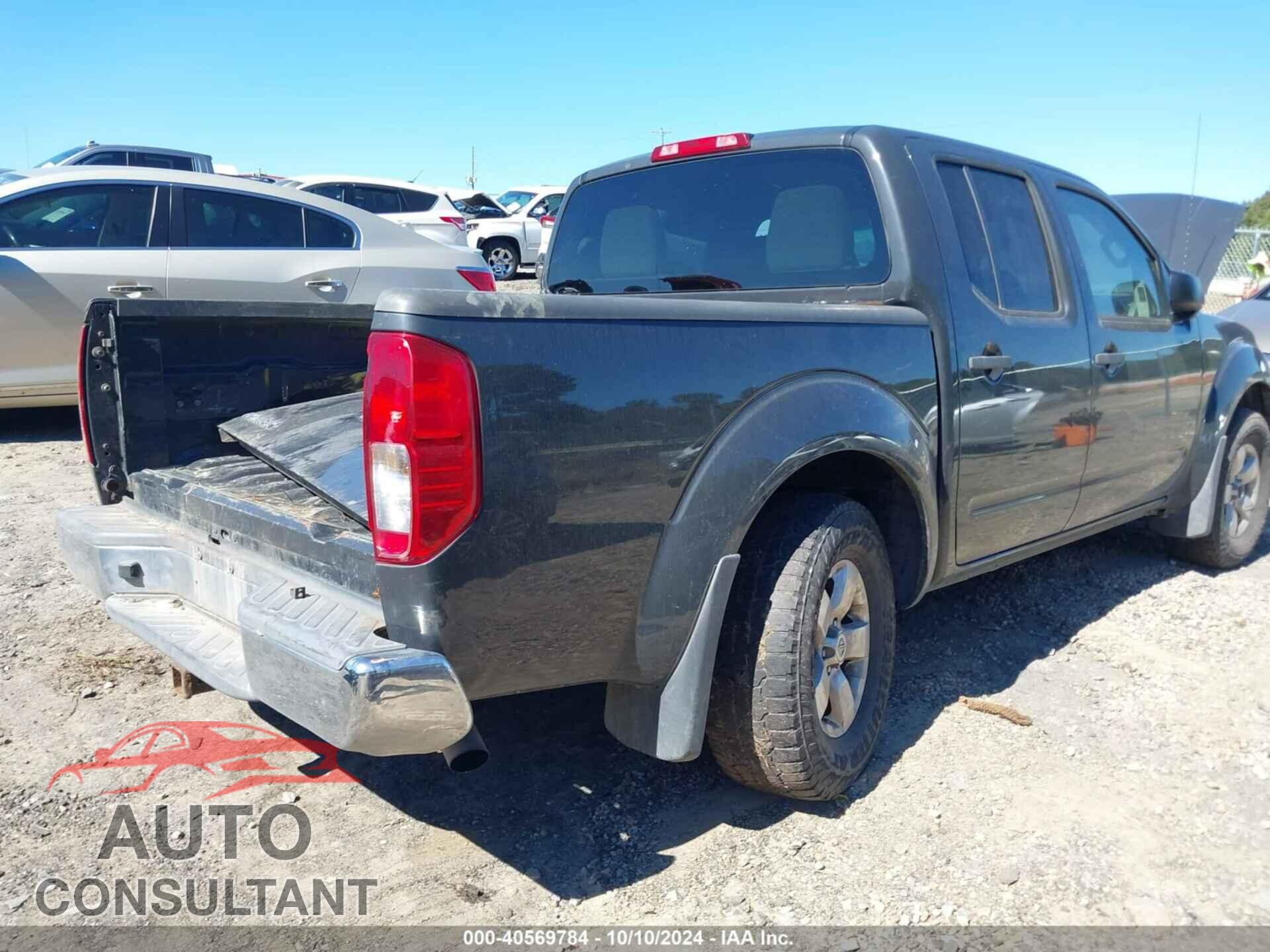 NISSAN FRONTIER 2012 - 1N6AD0EV3CC434779