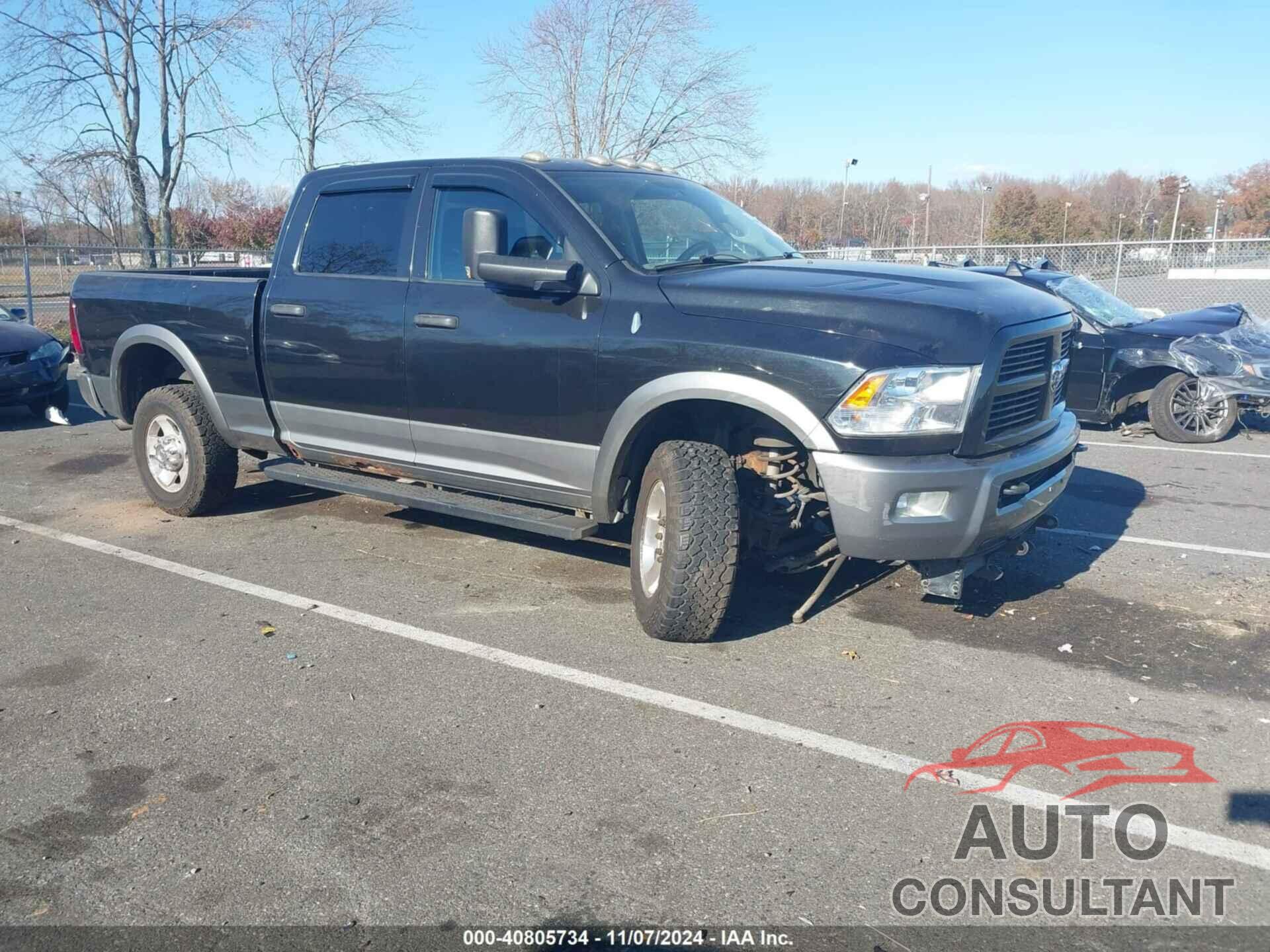 DODGE RAM 2500 2010 - 3D7TT2CT6AG126372