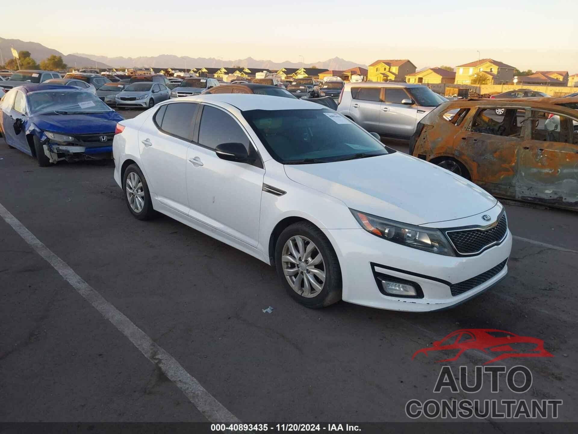 KIA OPTIMA 2014 - 5XXGM4A70EG344844