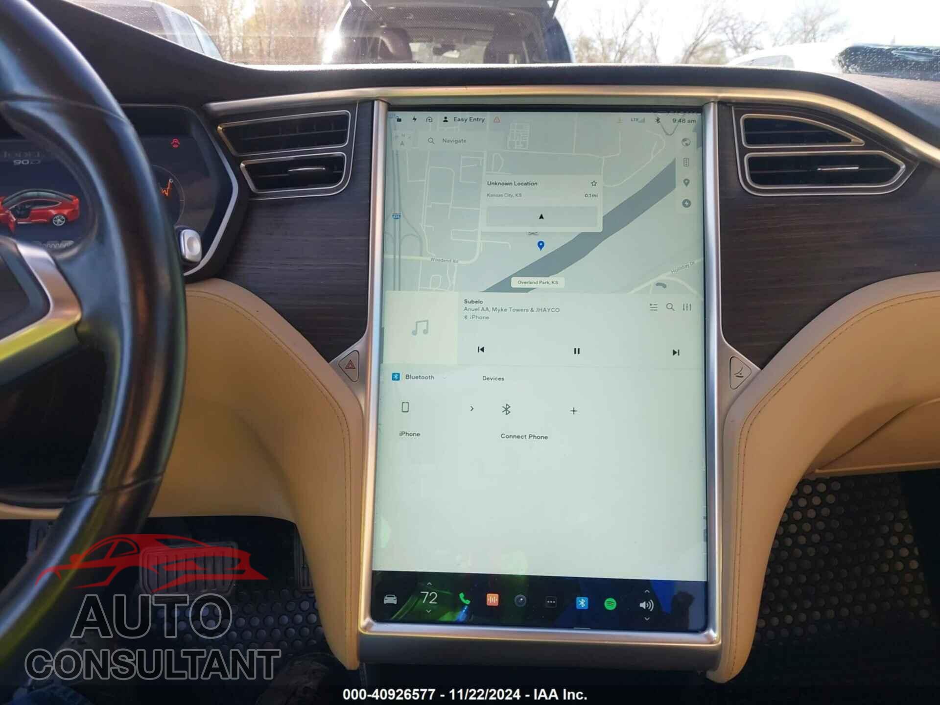 TESLA MODEL S 2015 - 5YJSA1E21FF102861