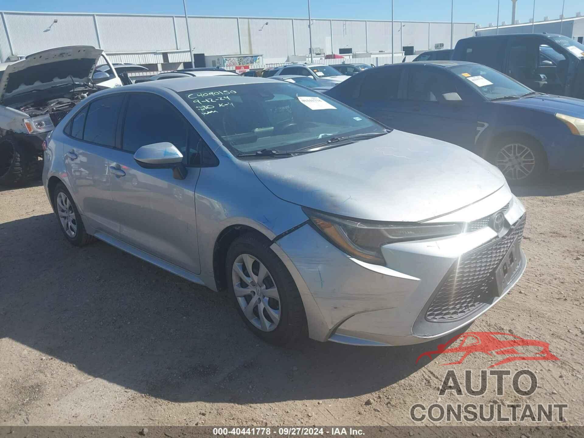 TOYOTA COROLLA 2020 - 5YFEPRAE7LP091617