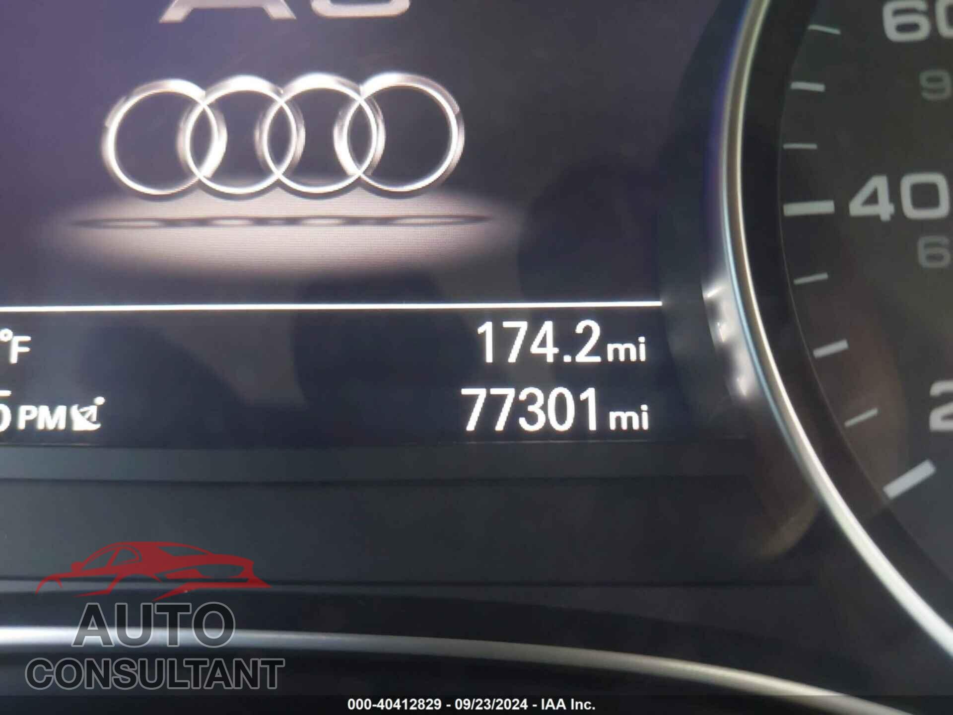 AUDI A6 2016 - WAUFGAFC9GN008590