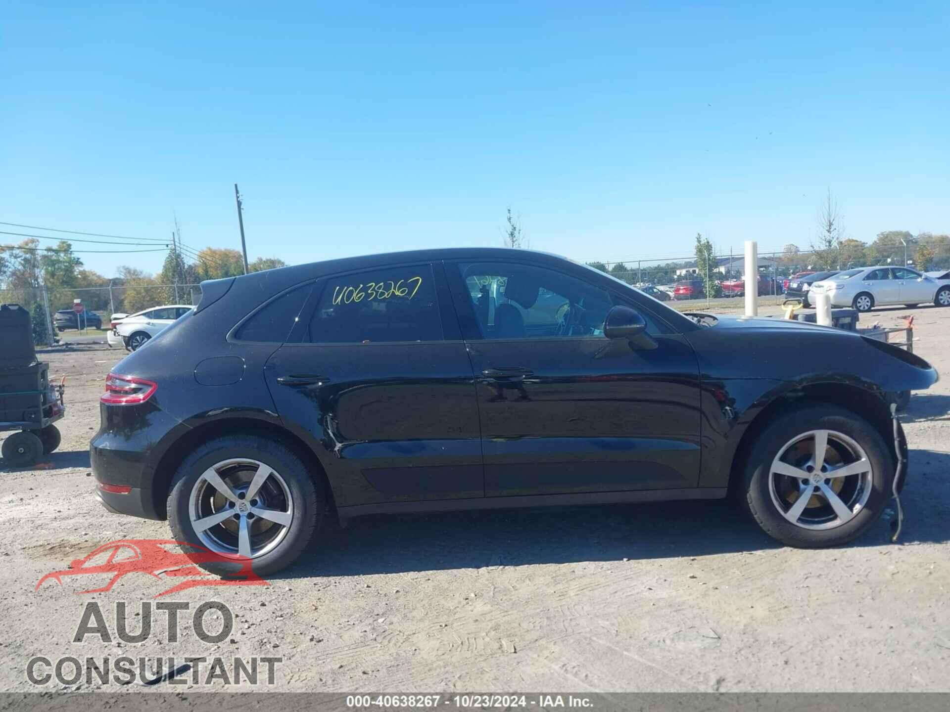 PORSCHE MACAN 2017 - WP1AA2A52HLB83210