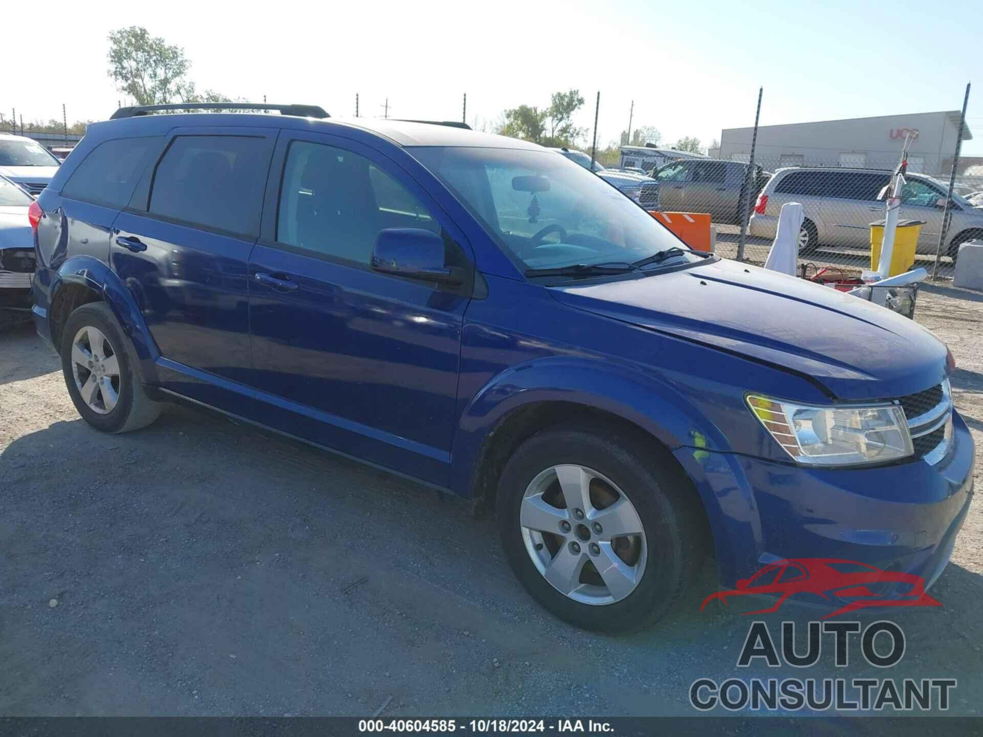 DODGE JOURNEY 2012 - 3C4PDCBG8CT231928