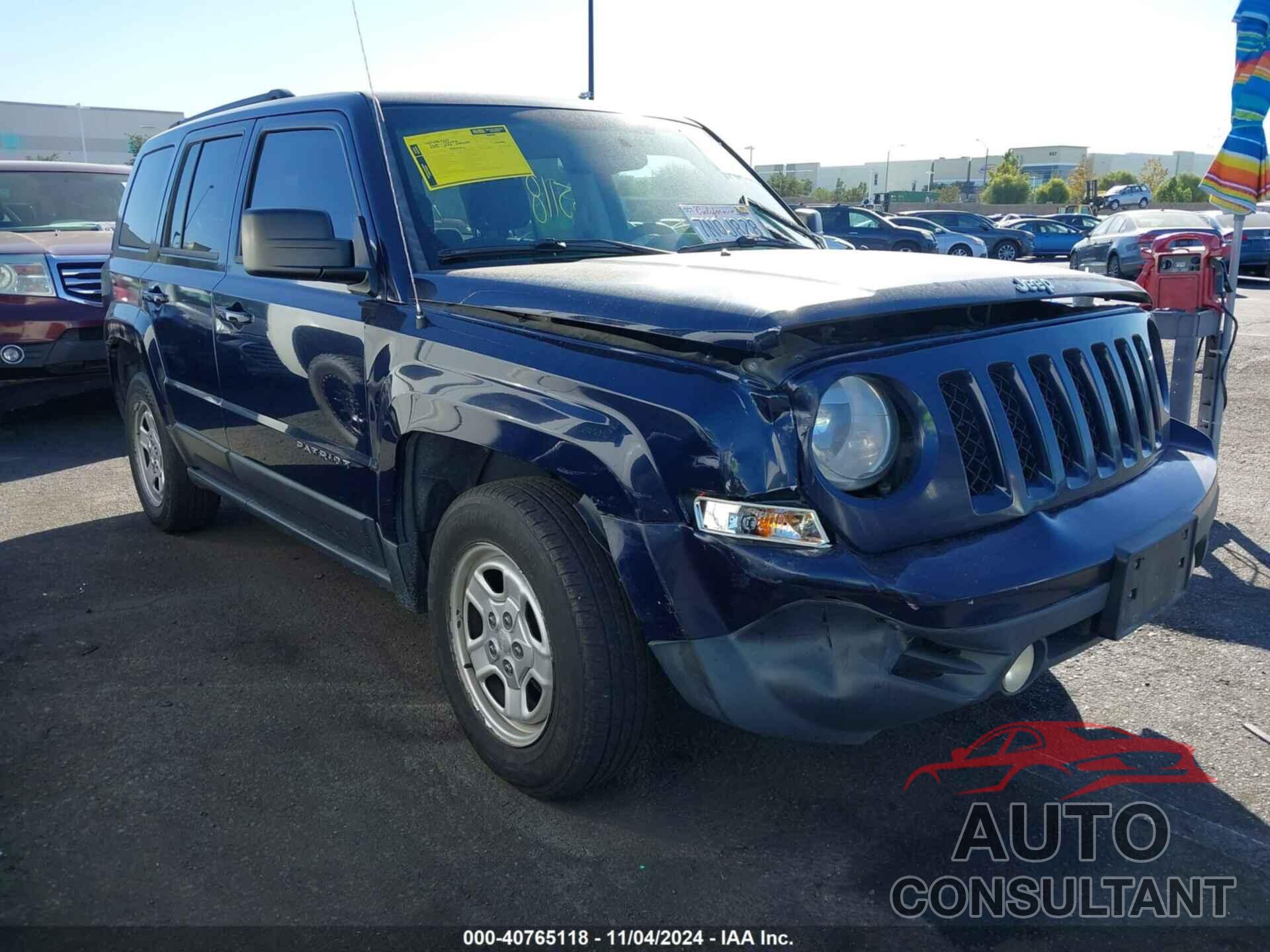 JEEP PATRIOT 2016 - 1C4NJPBB3GD532582