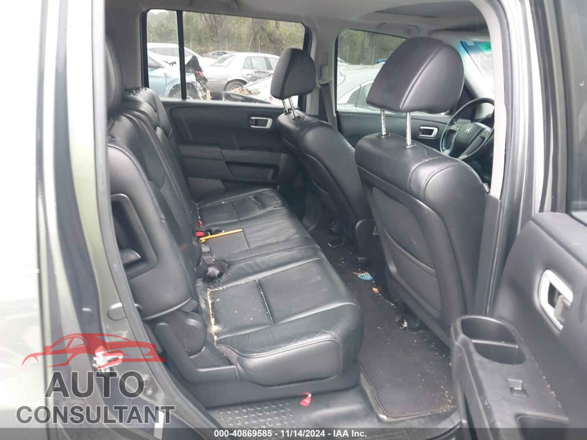 HONDA PILOT 2012 - 5FNYF3H53CB021305