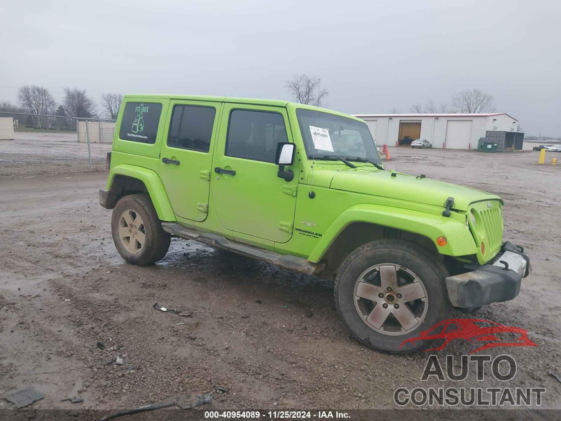 JEEP WRANGLER UNLIMITED 2012 - 1C4BJWEGXCL260780
