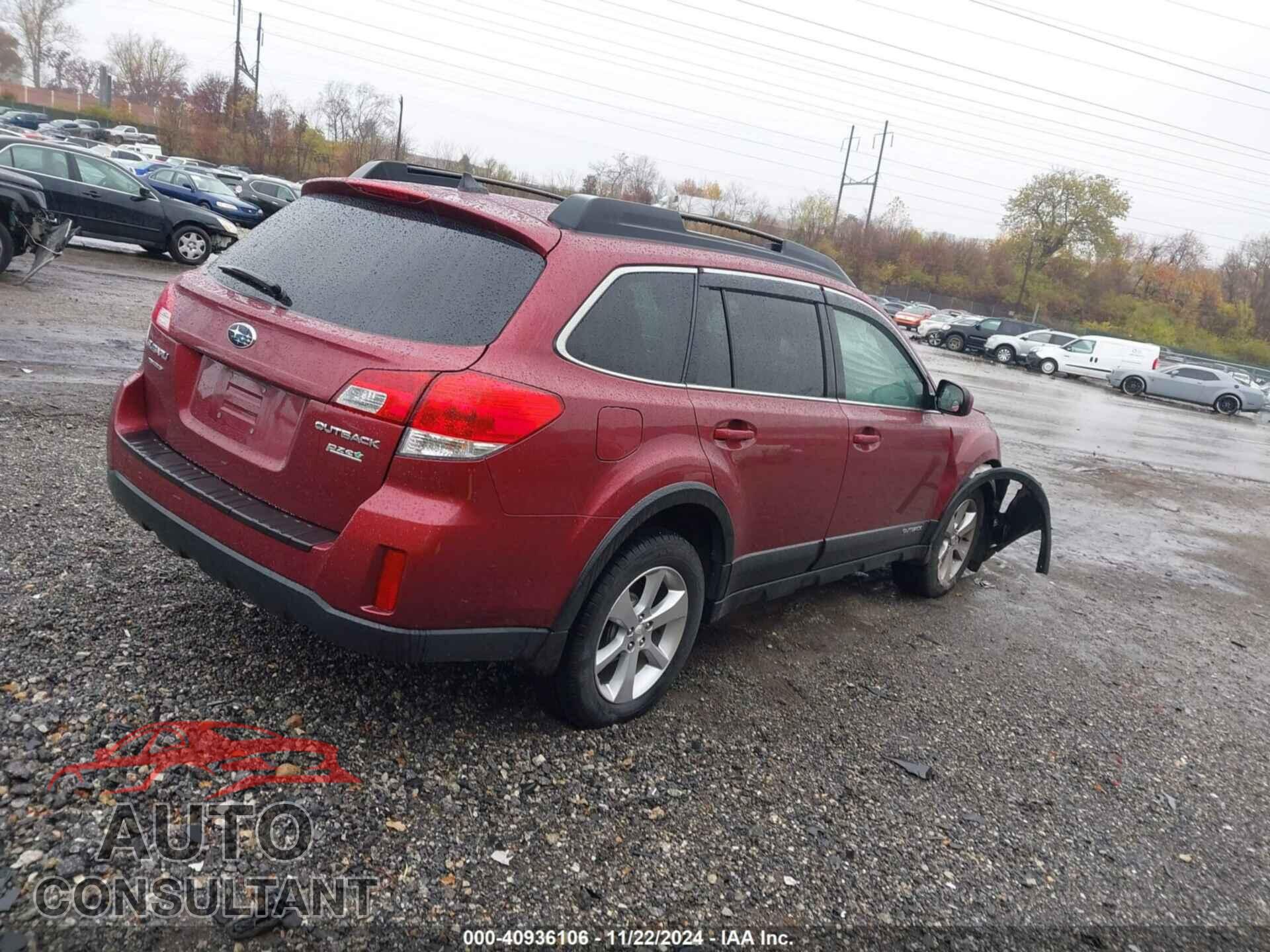 SUBARU OUTBACK 2014 - 4S4BRBLCXE3267647