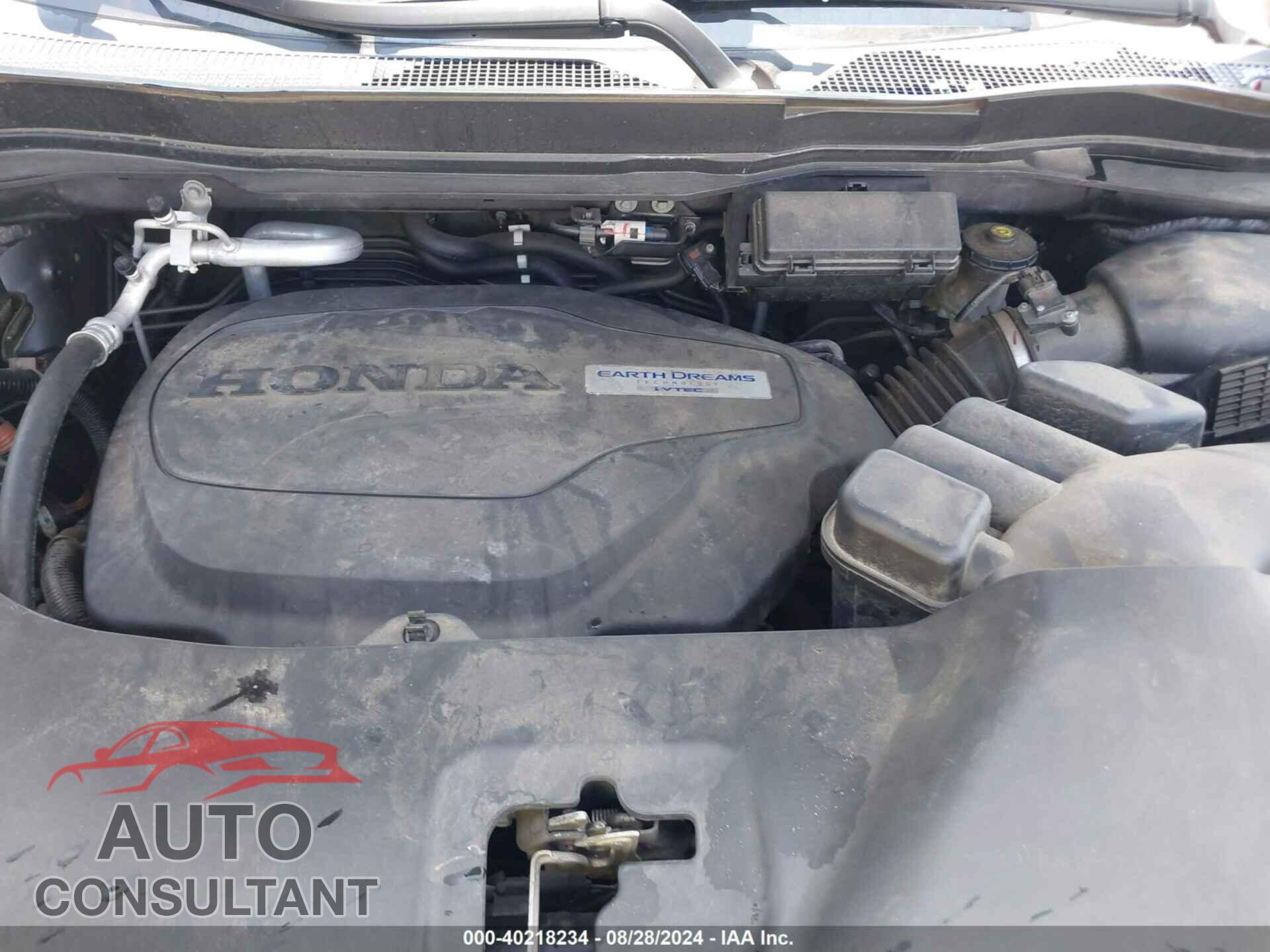HONDA PILOT 2016 - 5FNYF6H91GB123714