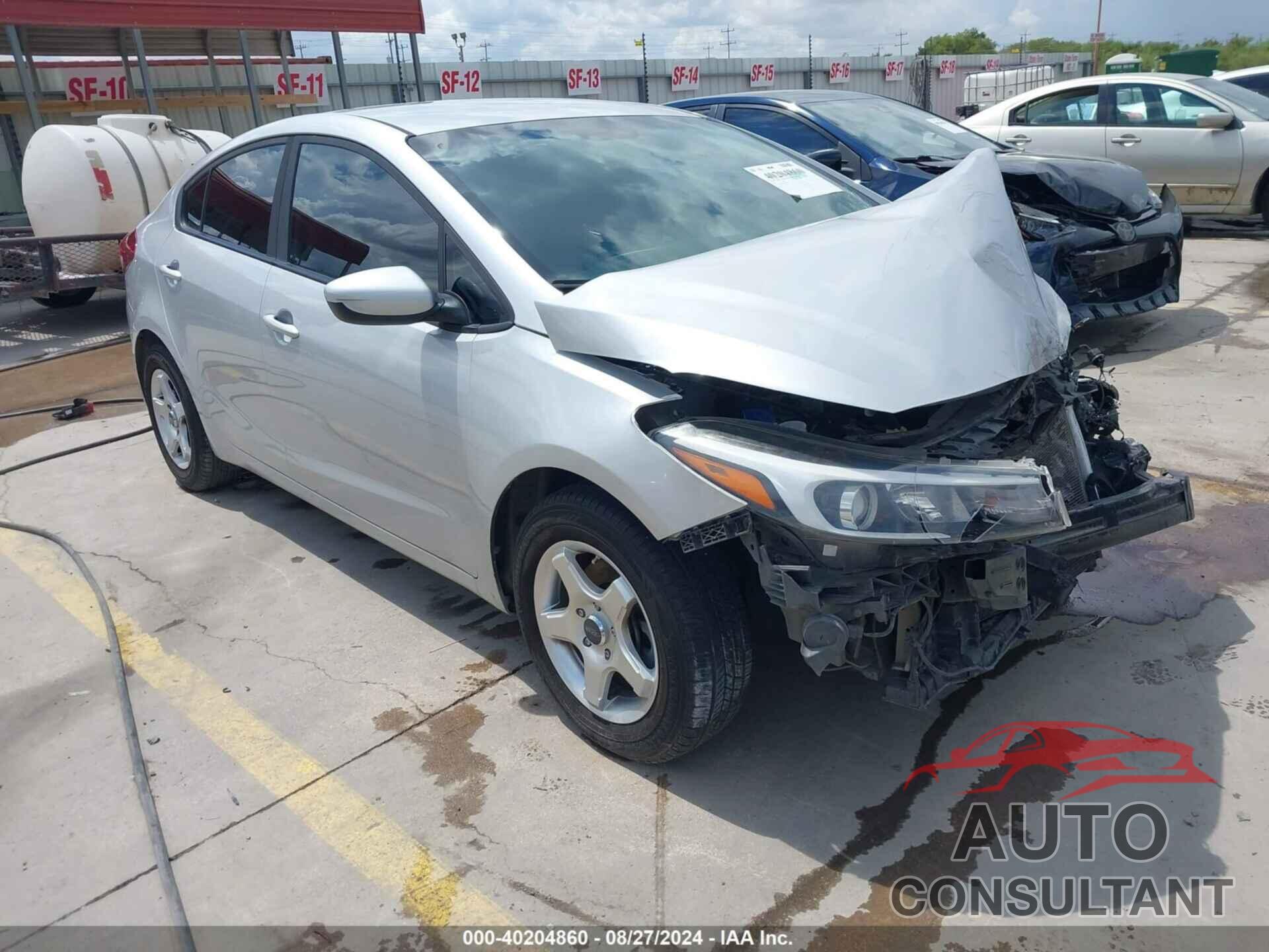 KIA FORTE 2018 - 3KPFK4A78JE246844