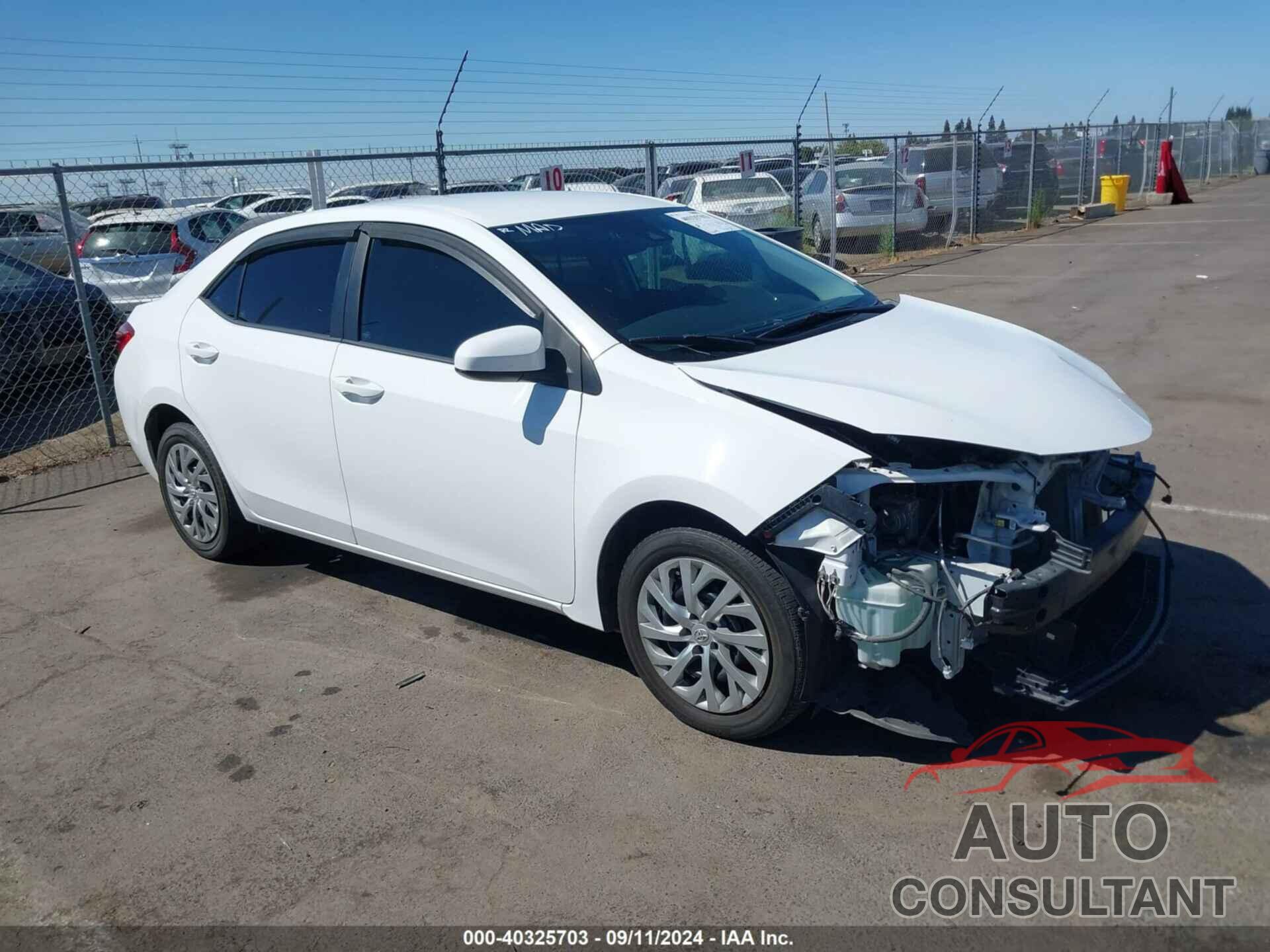 TOYOTA COROLLA 2018 - 2T1BURHE1JC079817