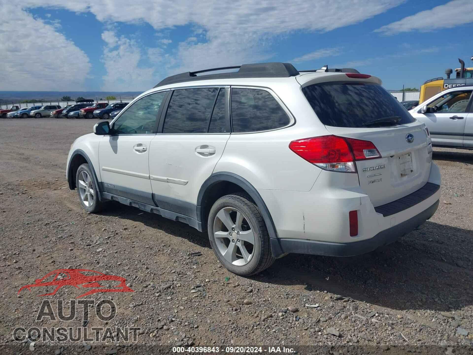 SUBARU OUTBACK 2014 - 4S4BRBDC1E3276333