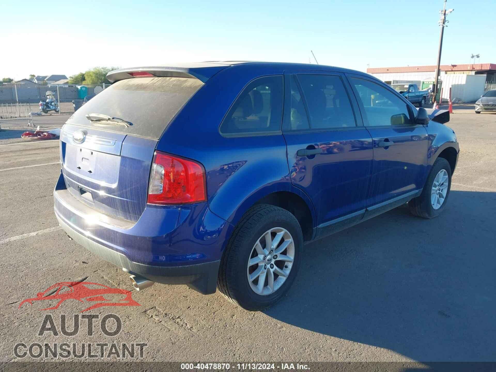 FORD EDGE 2013 - 2FMDK3GC2DBB06611