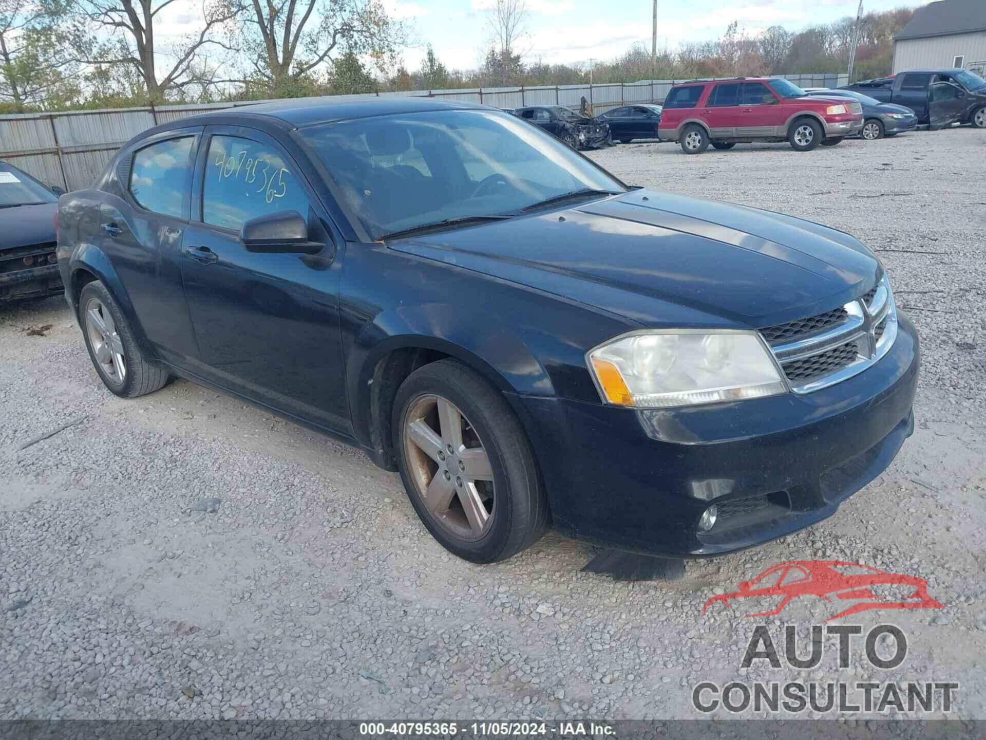 DODGE AVENGER 2013 - 1C3CDZCB4DN680338