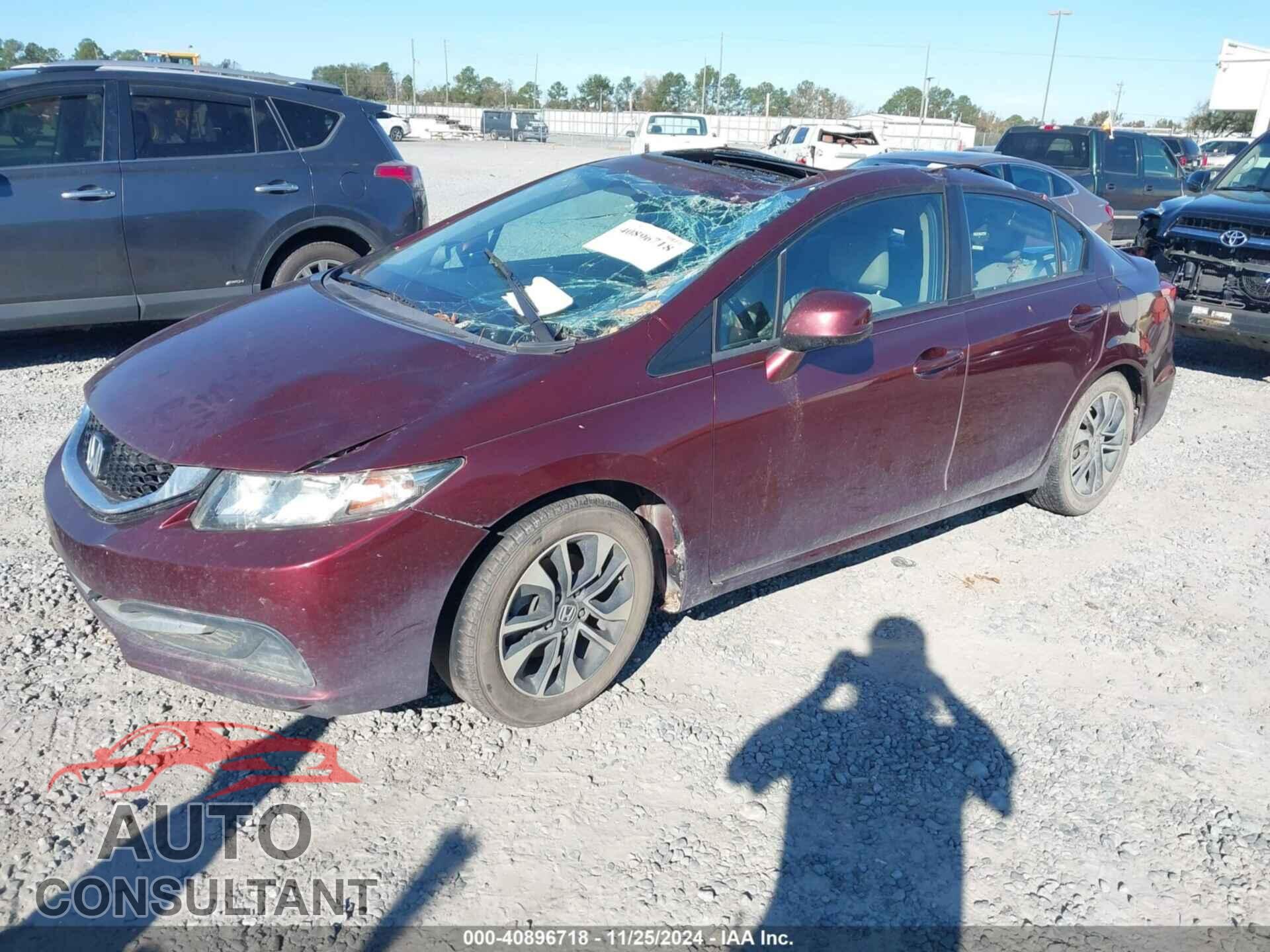 HONDA CIVIC 2013 - 19XFB2F85DE045137